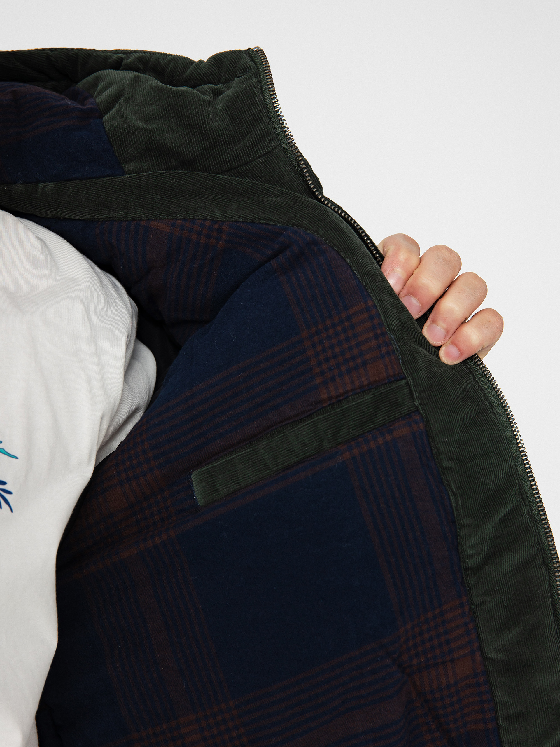 Bunda Element Dulcey Cord (deep forest)