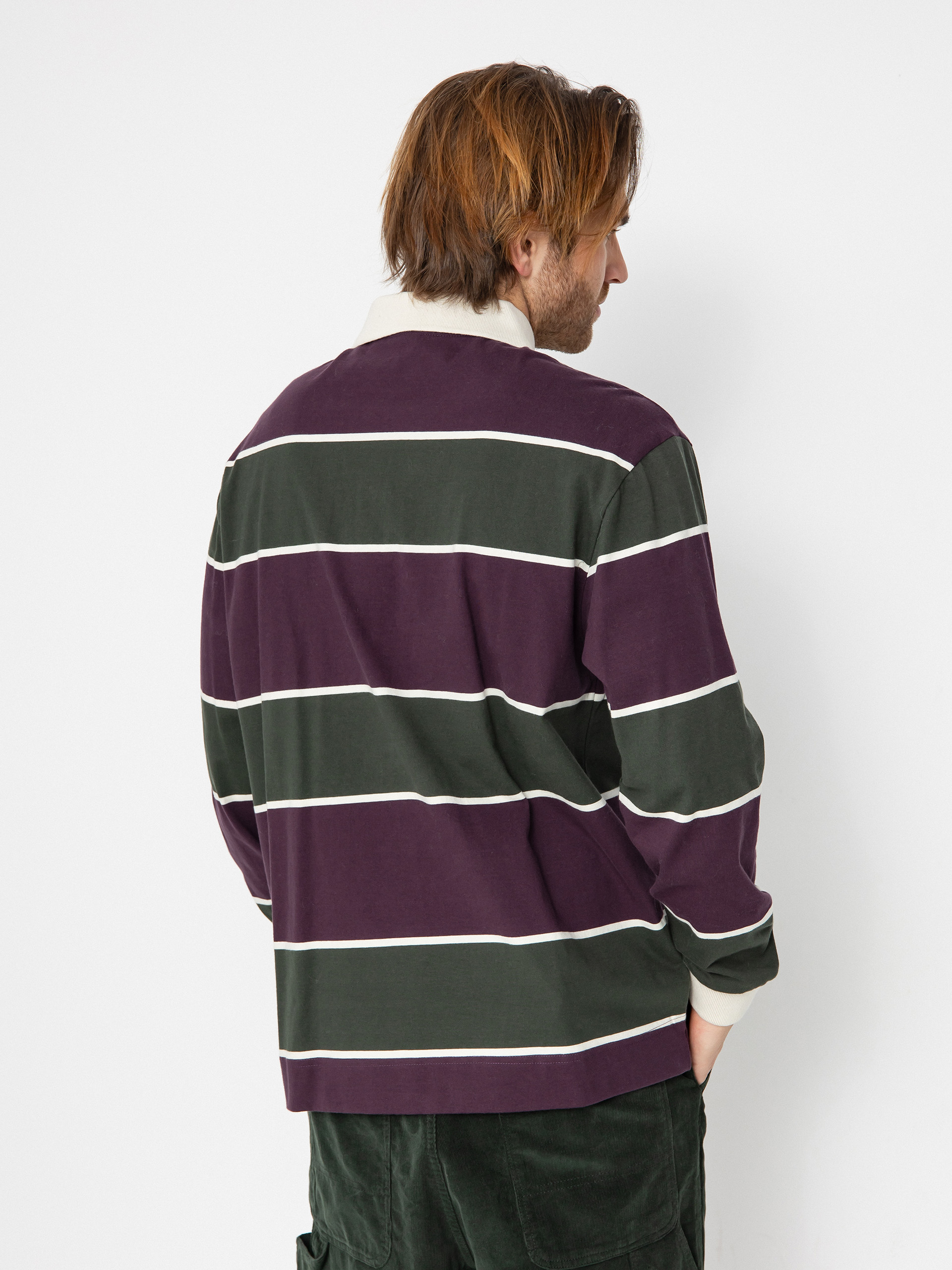 Polo tričko Element Splengler (plum perfect)