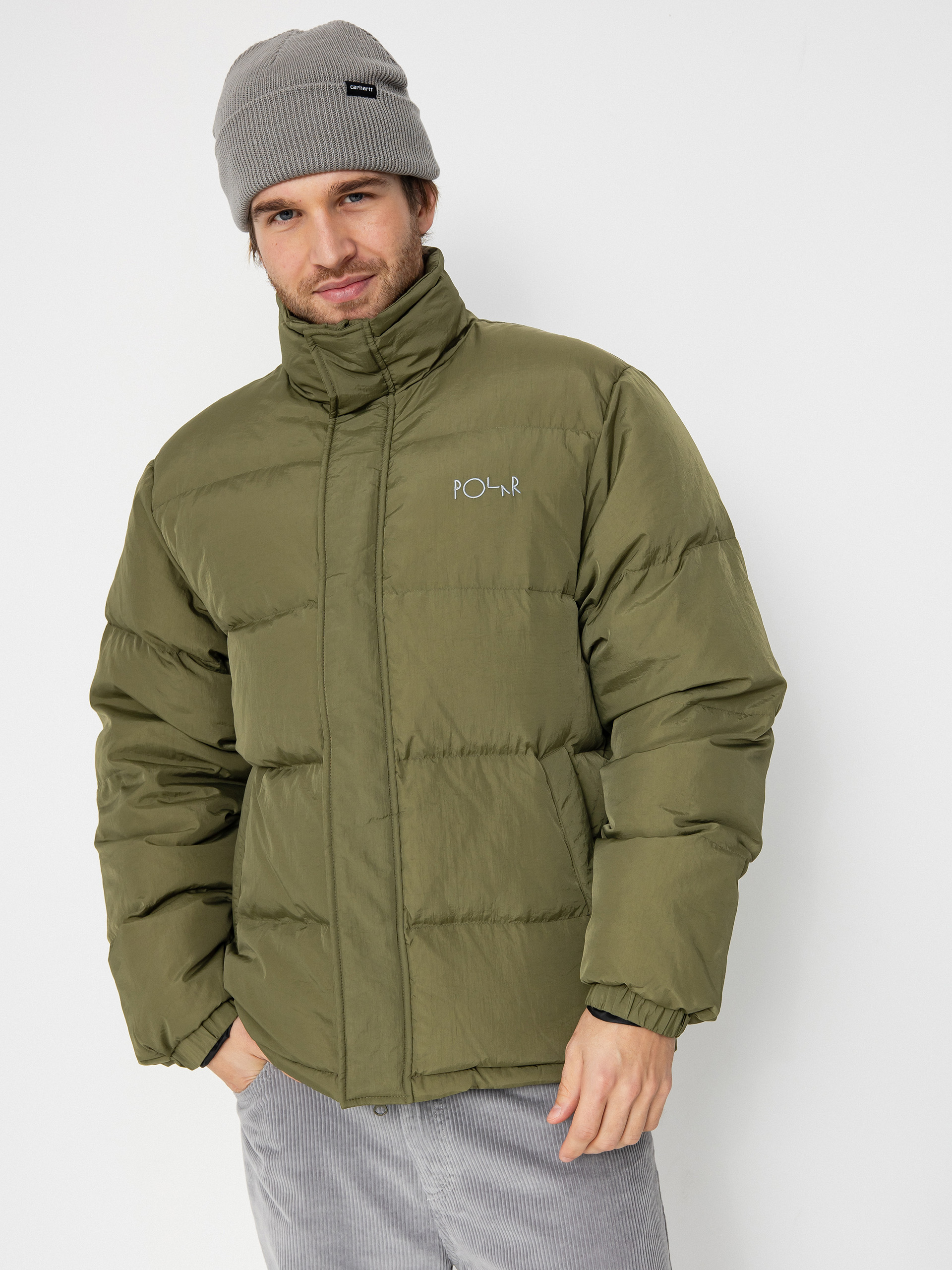 Bunda Polar Skate Basic Puffer (army green)