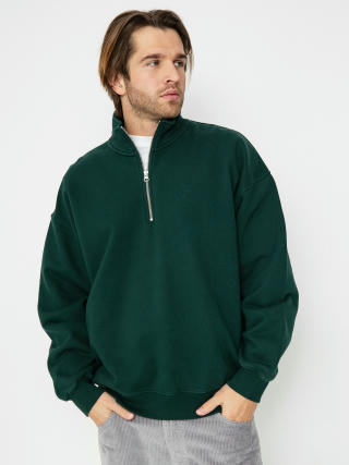 Mikina Polar Skate Frankie Half Zip (dark emerald)