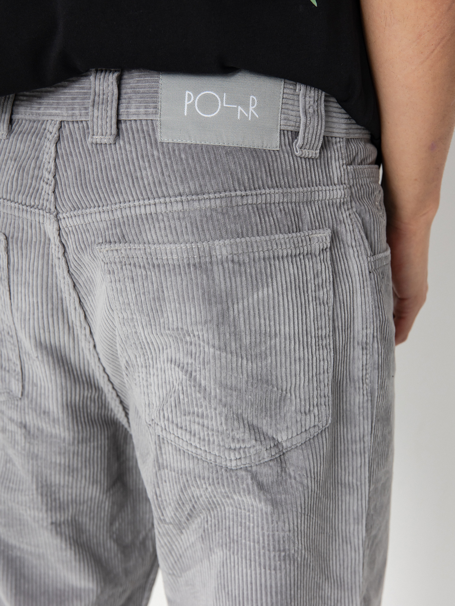 Nohavice Polar Skate 93! Cord (silver)