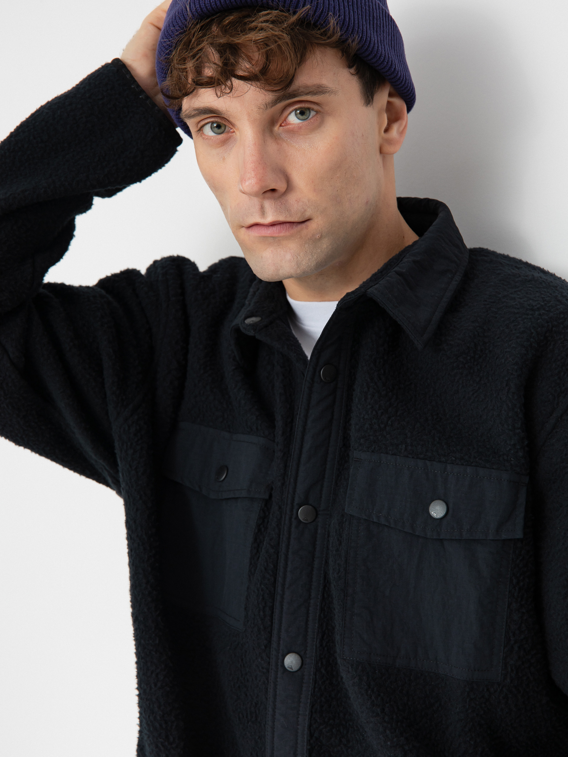 Košeľa Quiksilver Clean Coast (black)