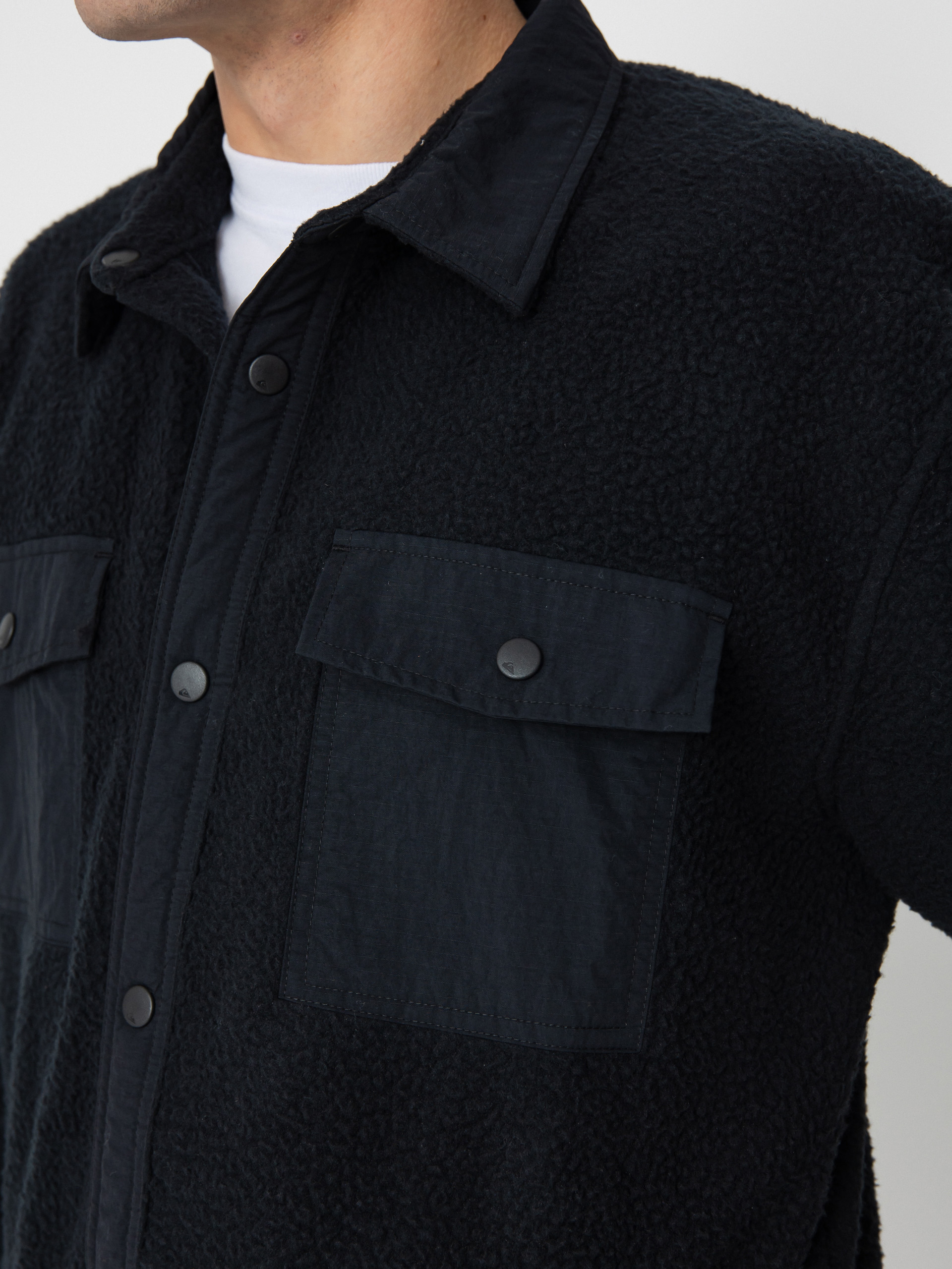 Košeľa Quiksilver Clean Coast (black)