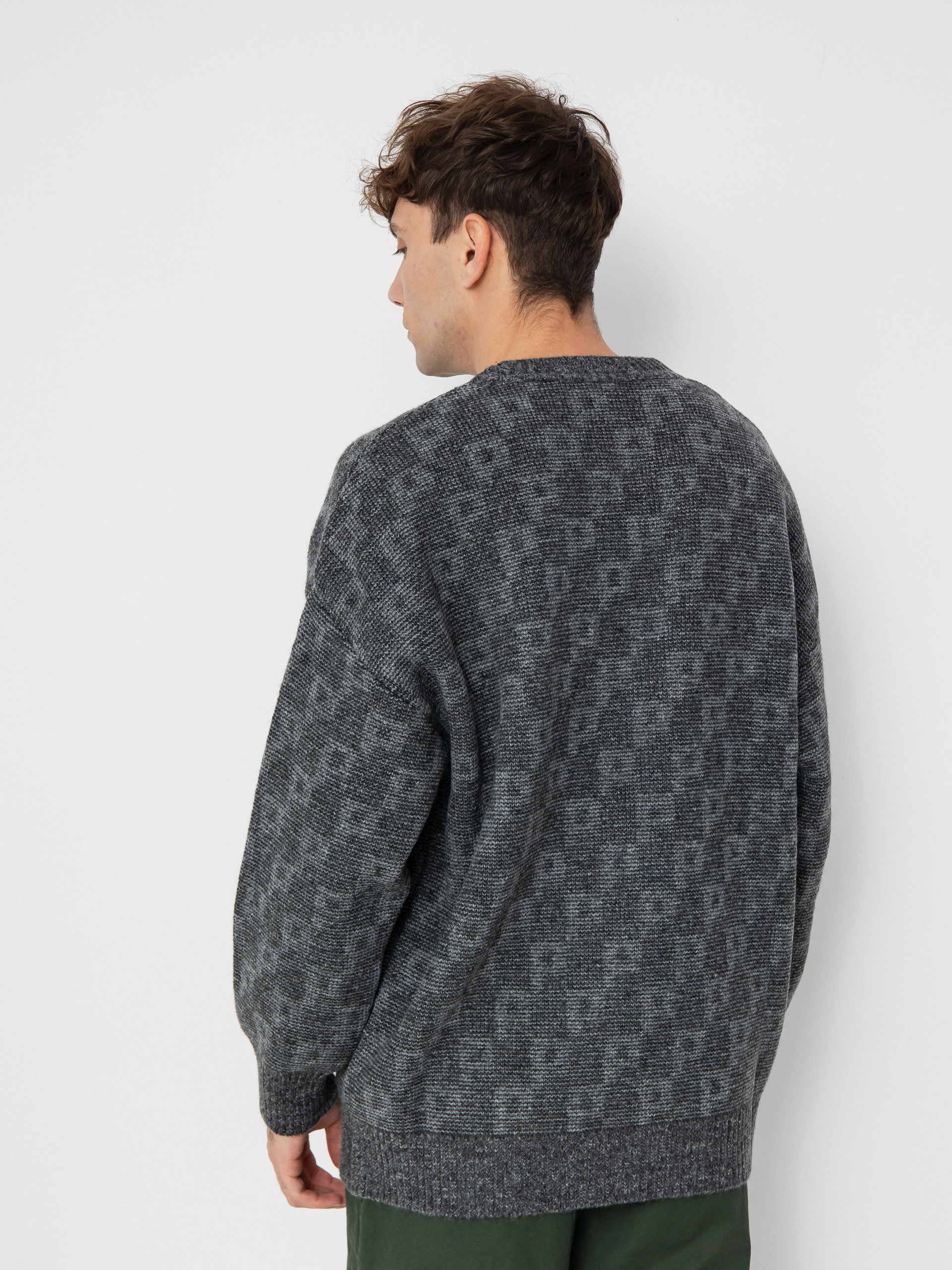 Sveter Polar Skate George P Pattern (grey)