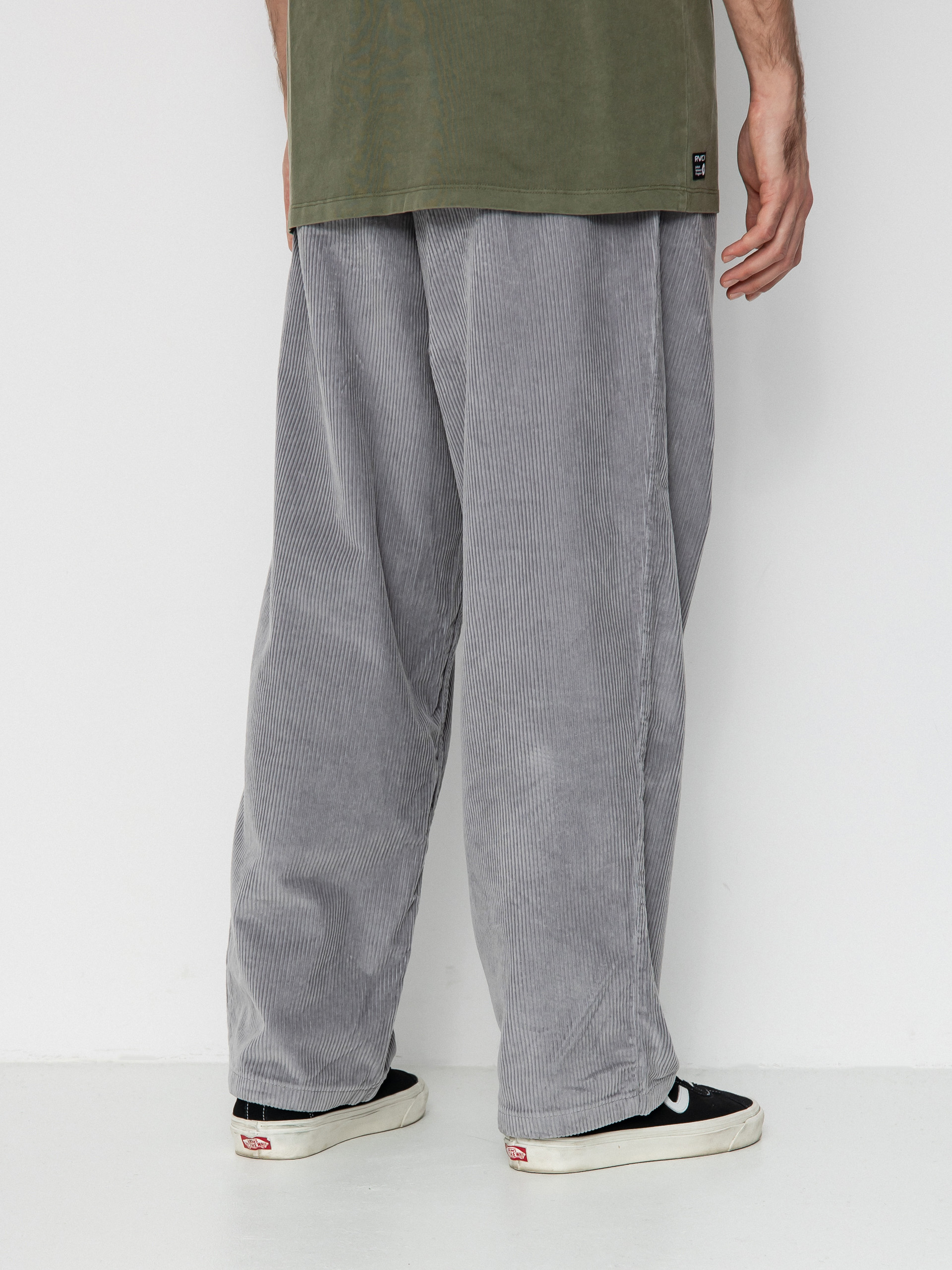 Nohavice Polar Skate Big Boy Cord (silver)