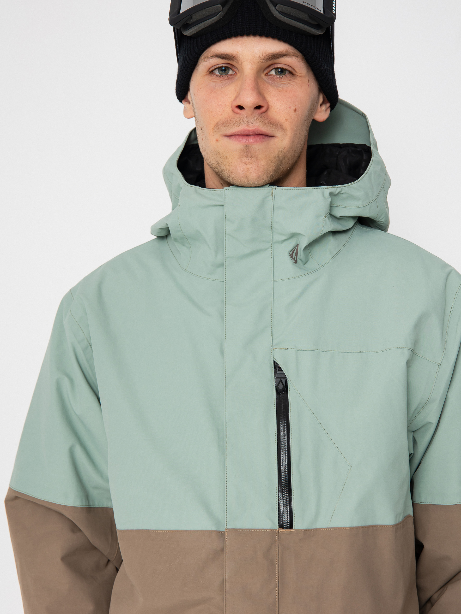 Pánska Snowboardová bunda Volcom L Ins Gore Tex (agave)