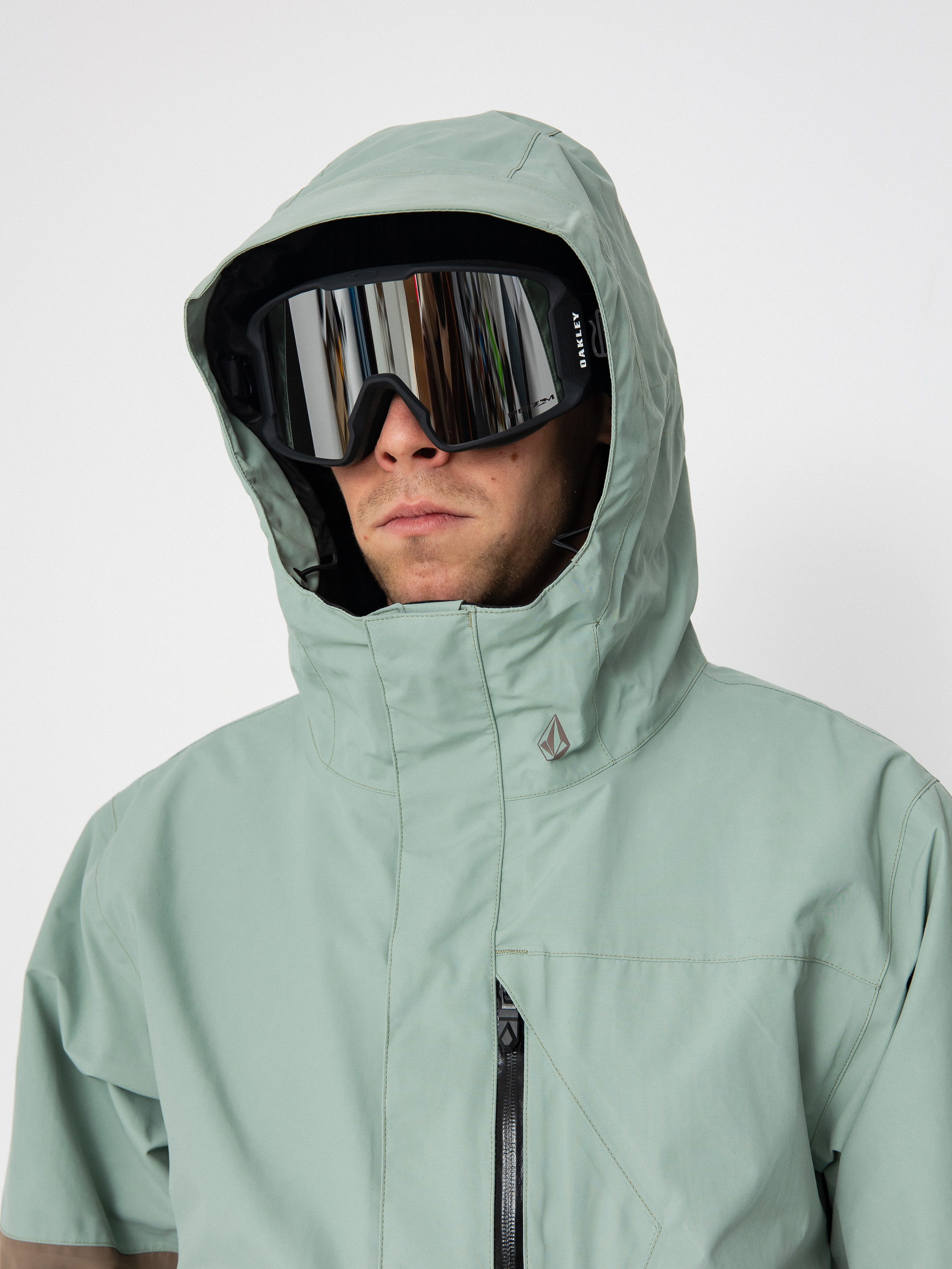 Pánska Snowboardová bunda Volcom L Ins Gore Tex (agave)