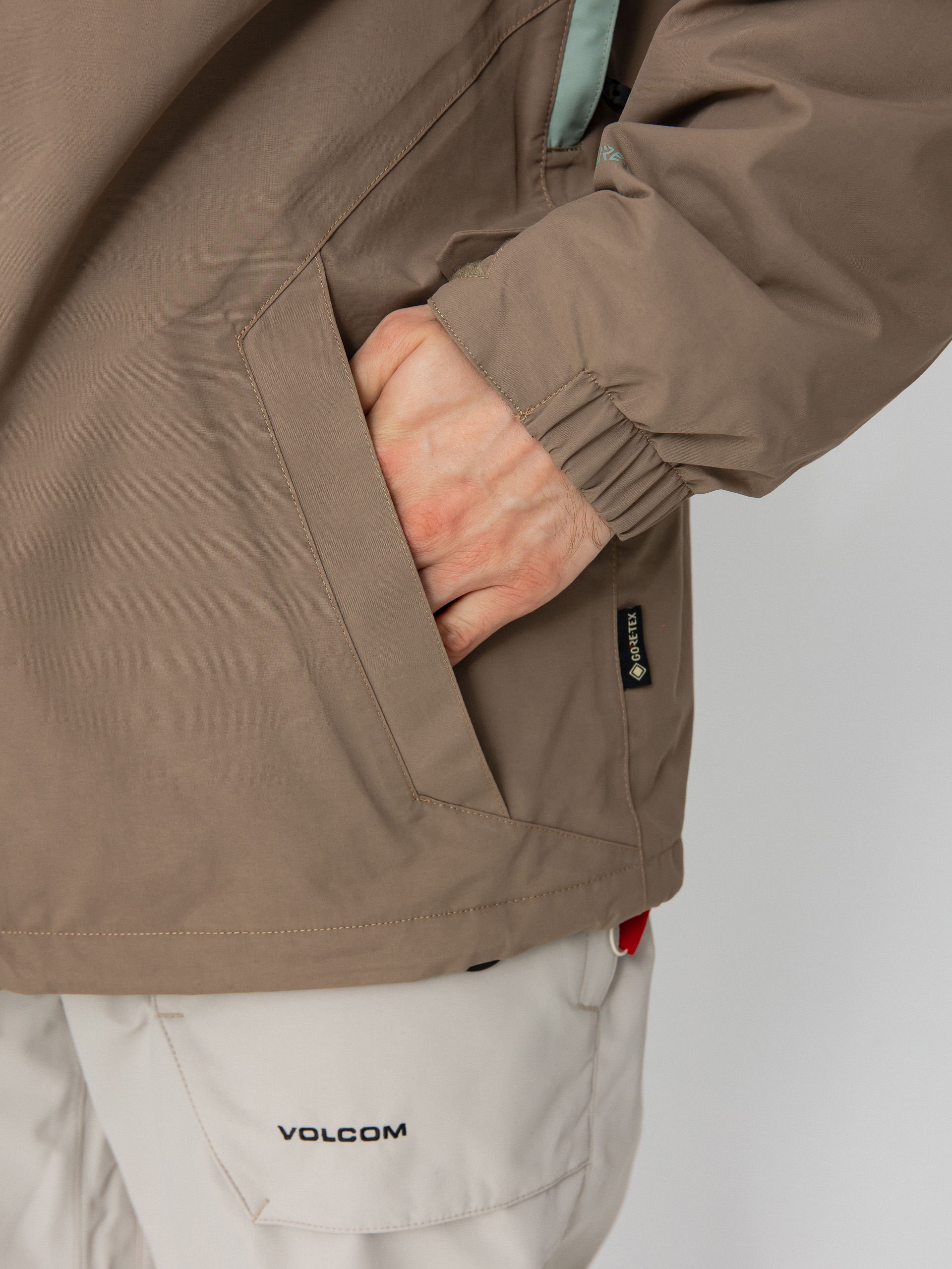 Pánska Snowboardová bunda Volcom L Ins Gore Tex (agave)