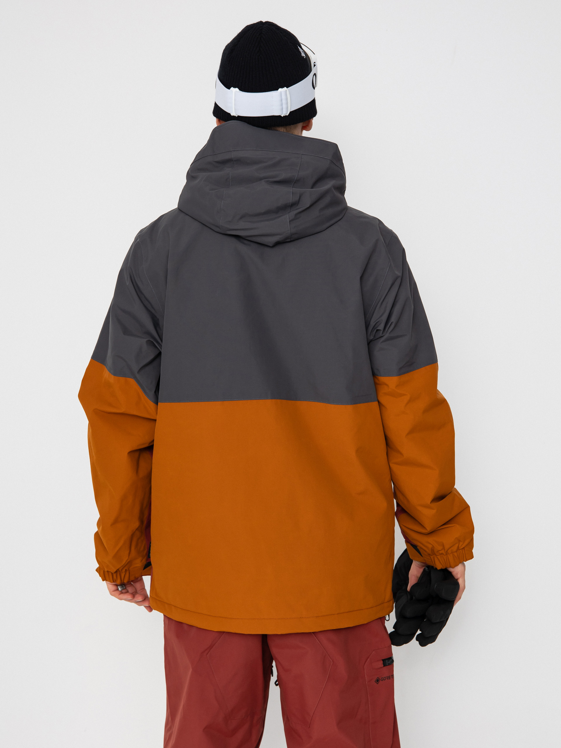 Pánska Snowboardová bunda Volcom L Ins Gore Tex (caramel)