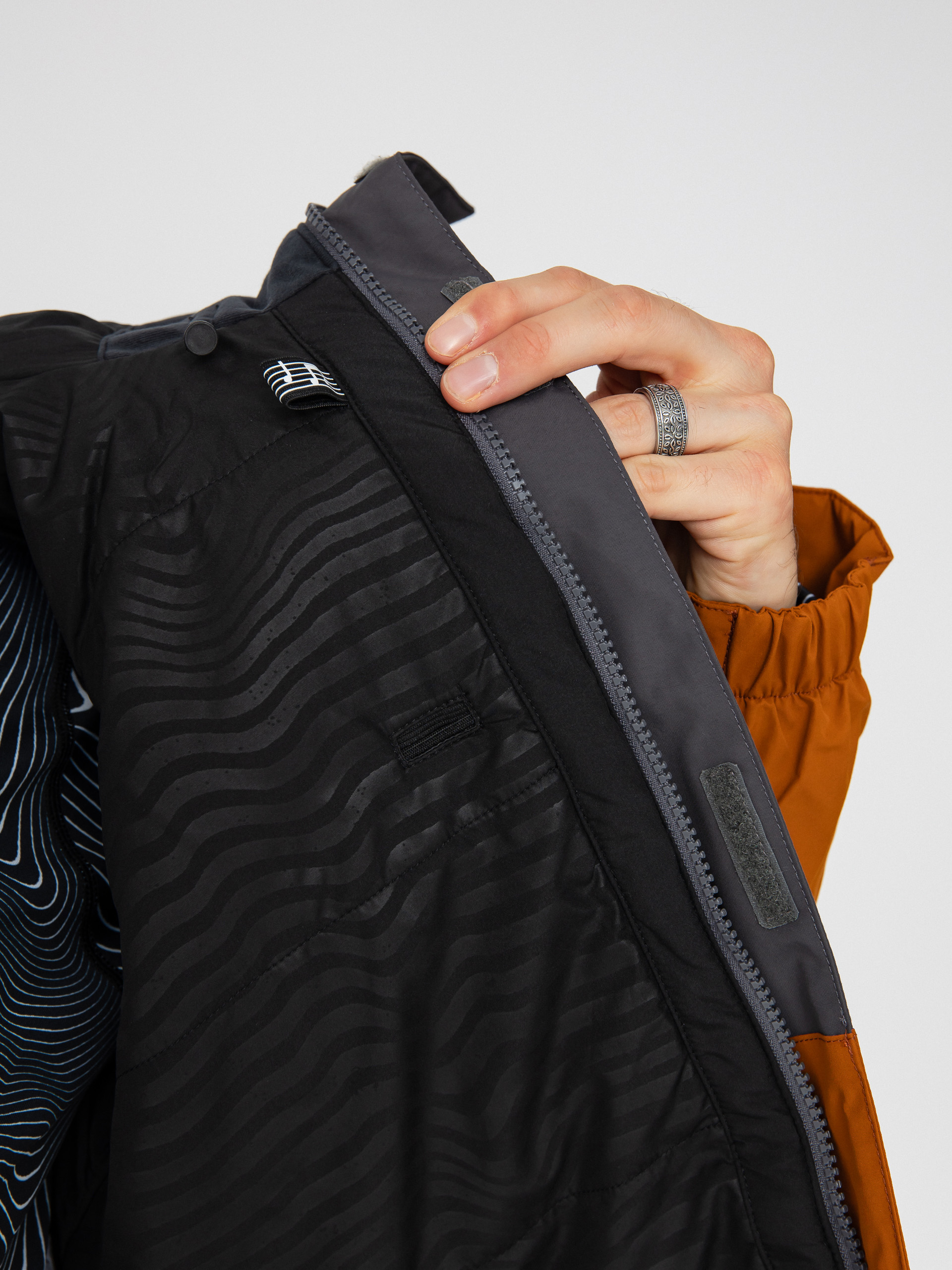 Pánska Snowboardová bunda Volcom L Ins Gore Tex (caramel)