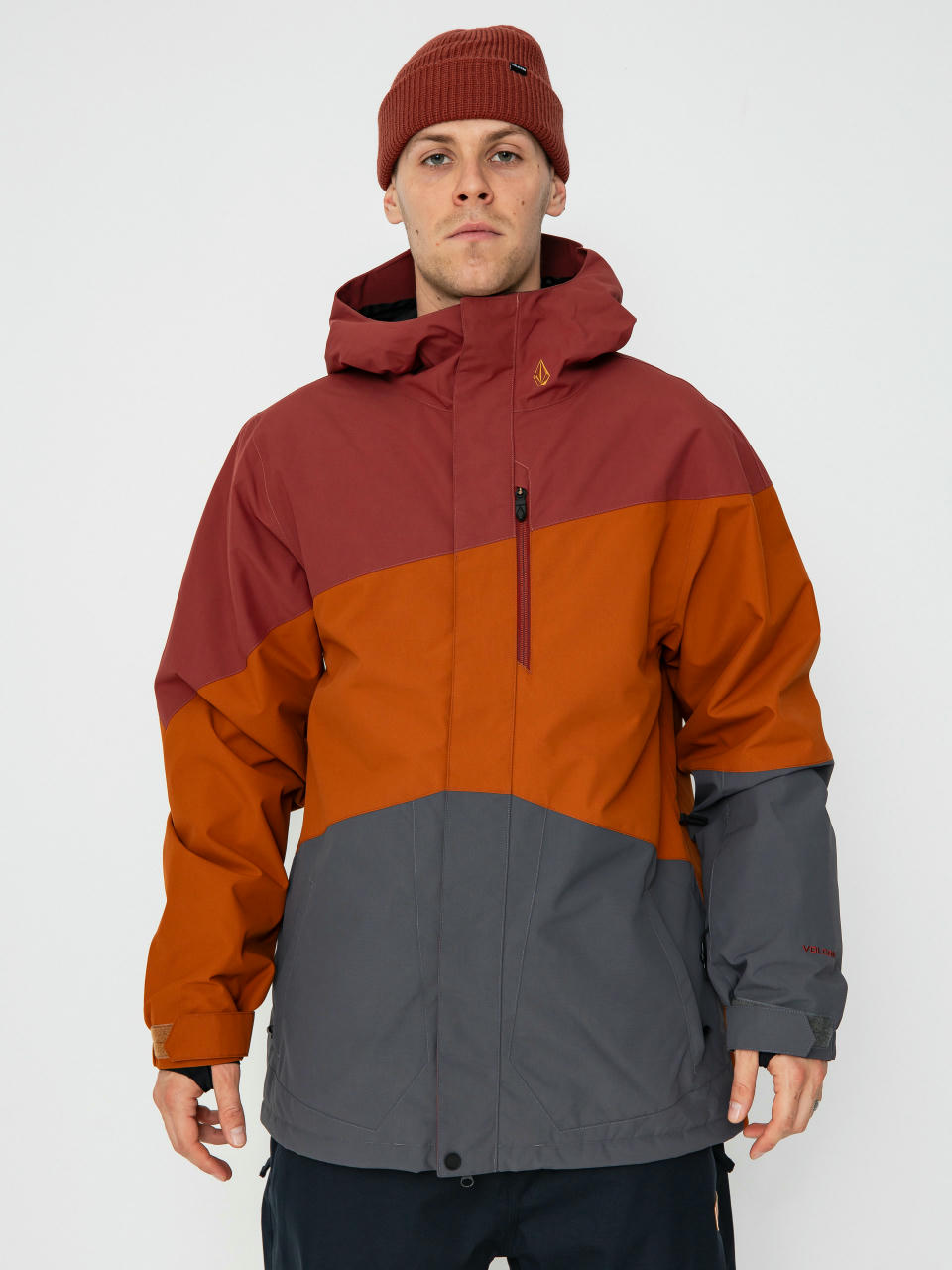 Pánska Snowboardová bunda Volcom Primry Ins (caramel)