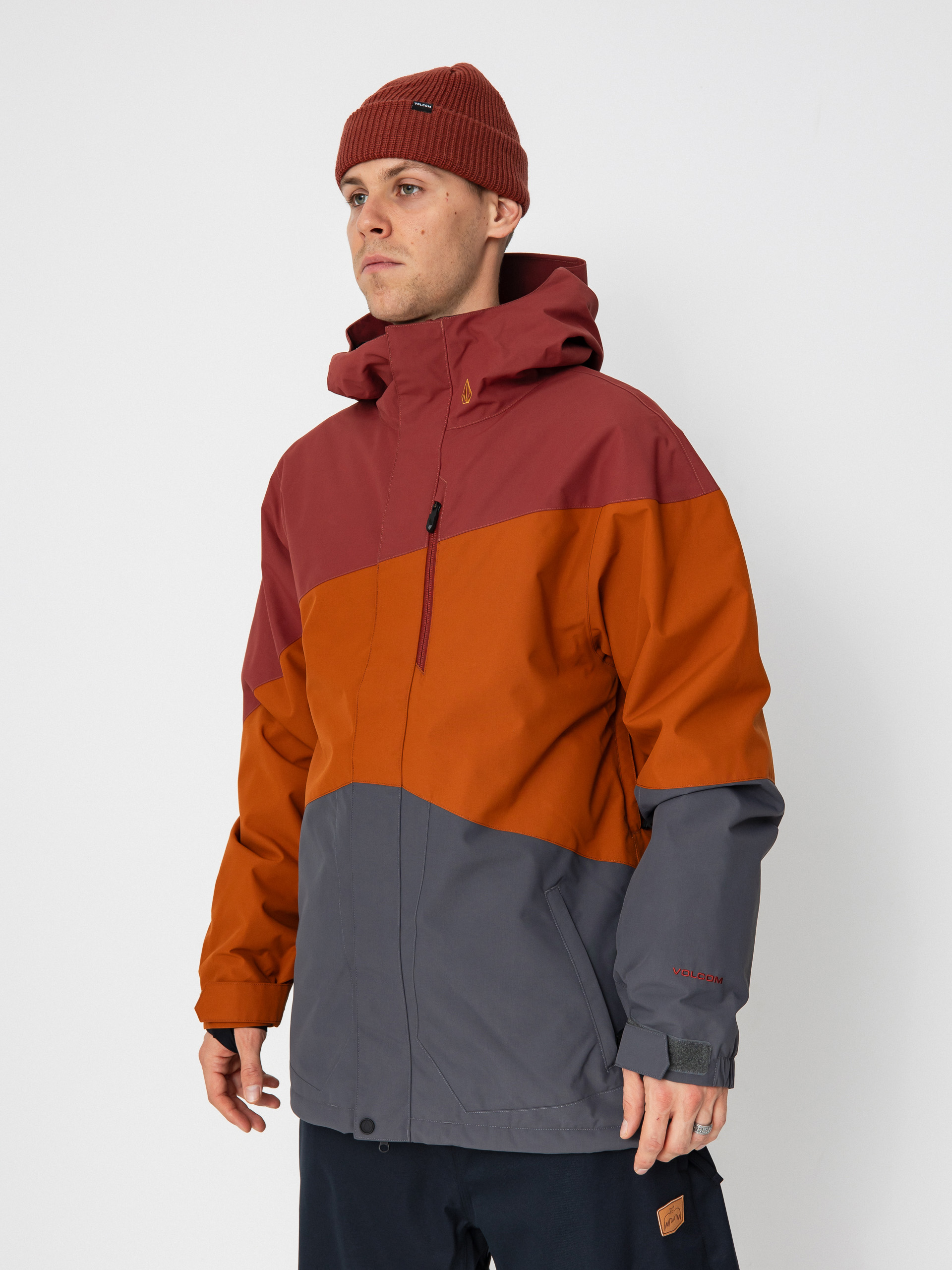 Pánska Snowboardová bunda Volcom Primry Ins (caramel)