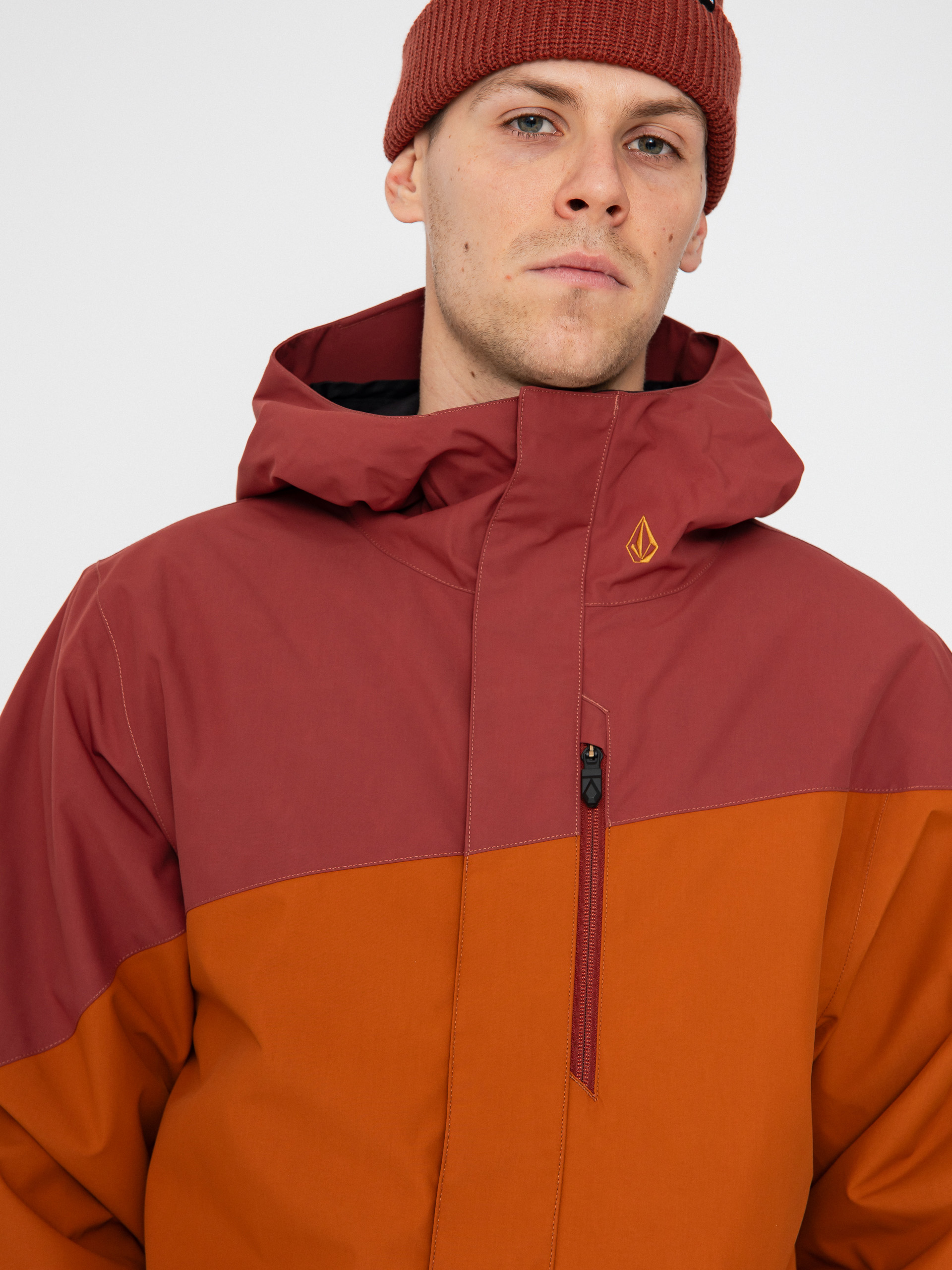 Pánska Snowboardová bunda Volcom Primry Ins (caramel)