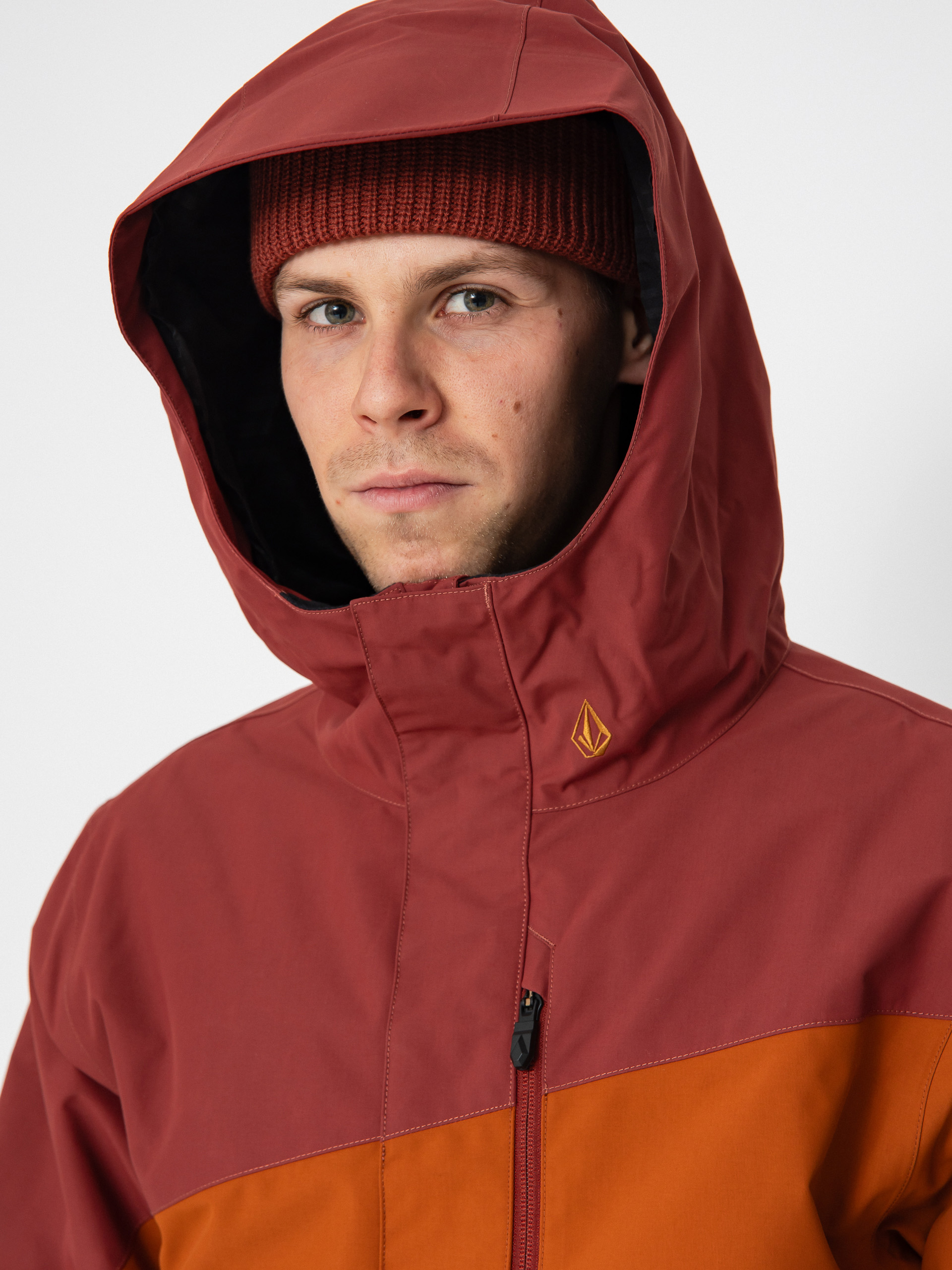 Pánska Snowboardová bunda Volcom Primry Ins (caramel)