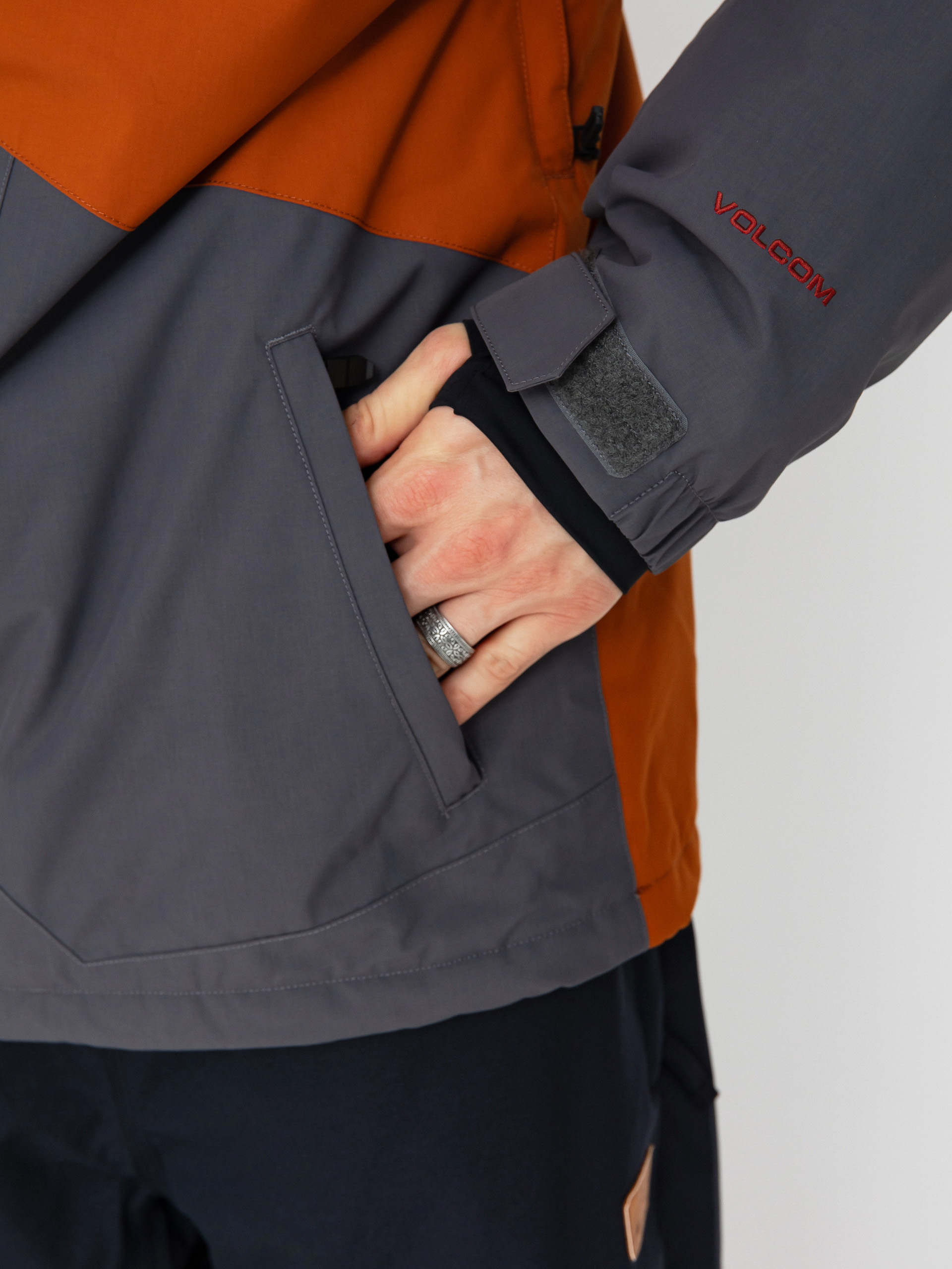 Pánska Snowboardová bunda Volcom Primry Ins (caramel)