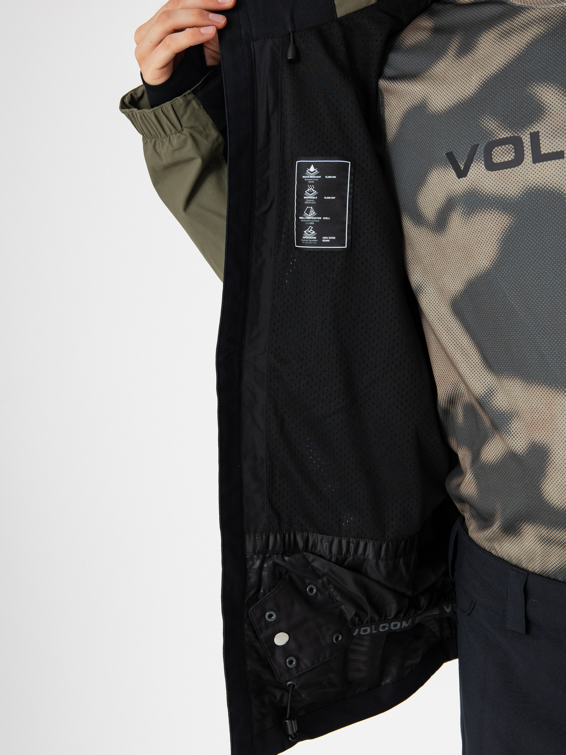 Pánska Snowboardová bunda Volcom V.Co Wfo (black)