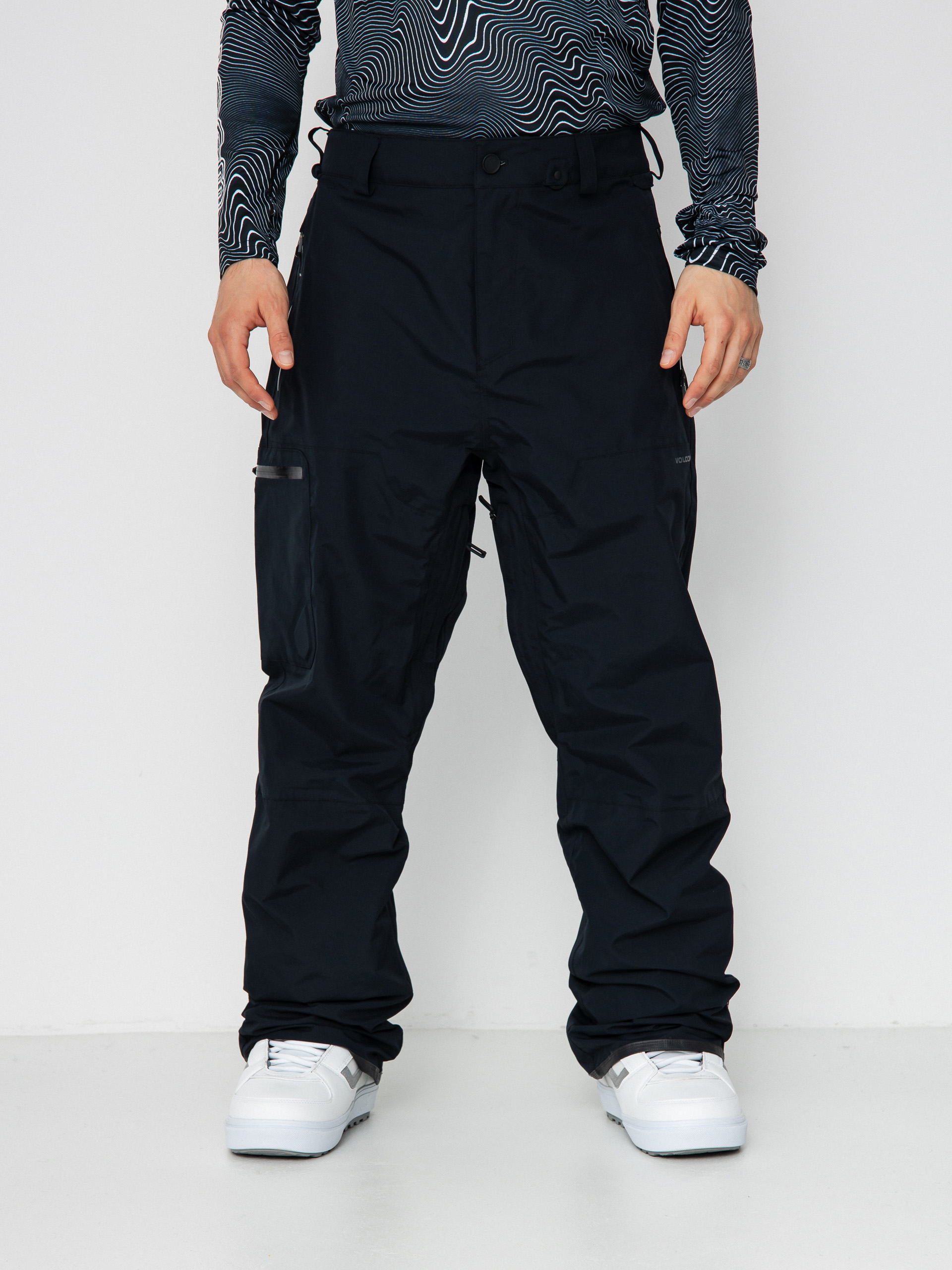 Snowboardové nohavice Volcom L Gore Tex (black)