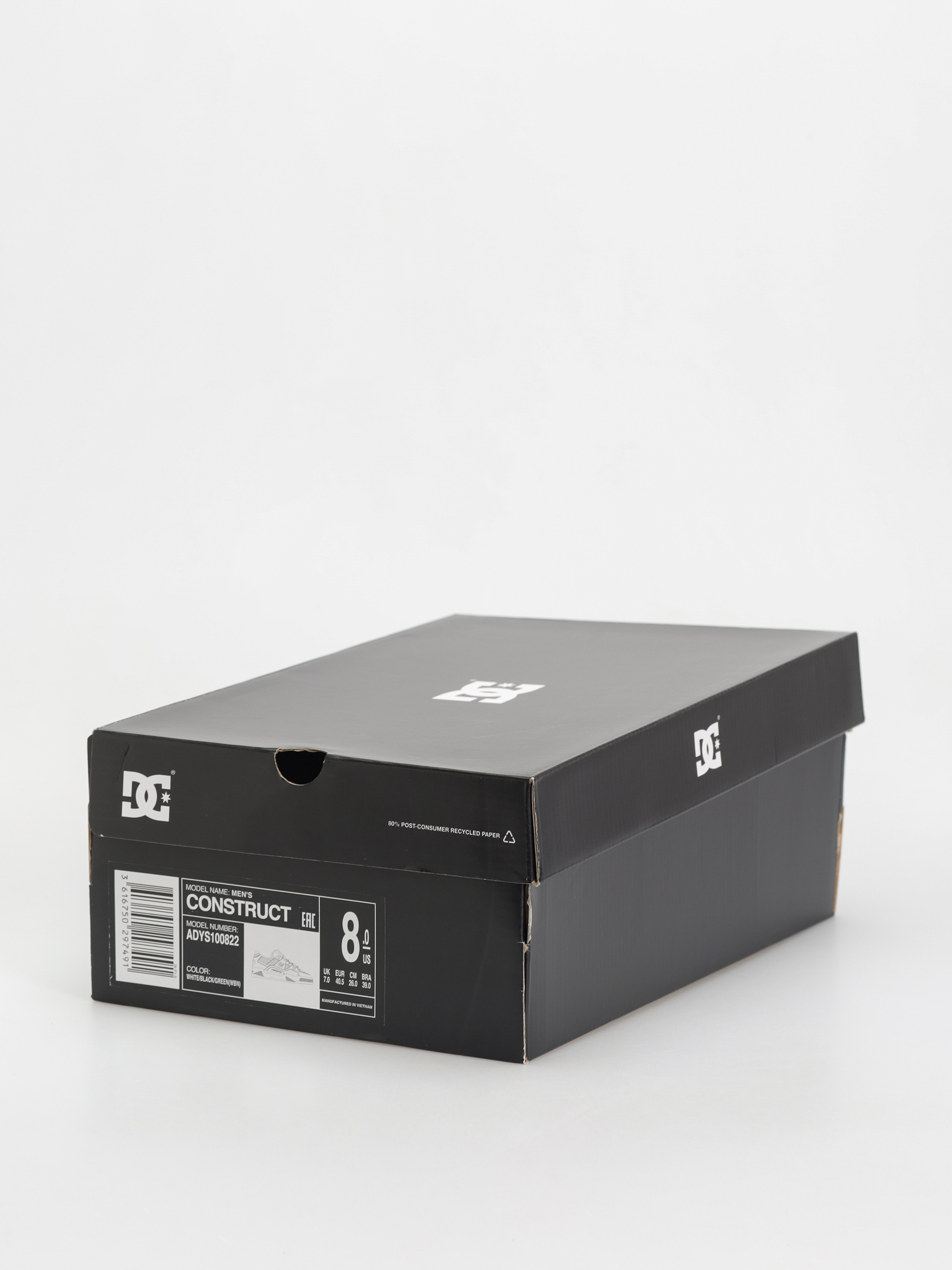 Topánky DC Construct (white/black/green)