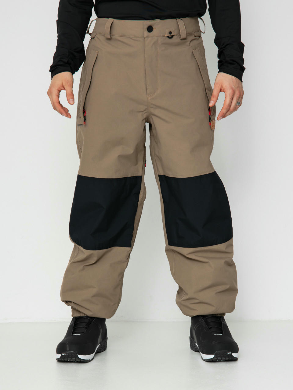 Pánske Snowboardové nohavice Volcom Longo Gore Tex (chestnut brown)