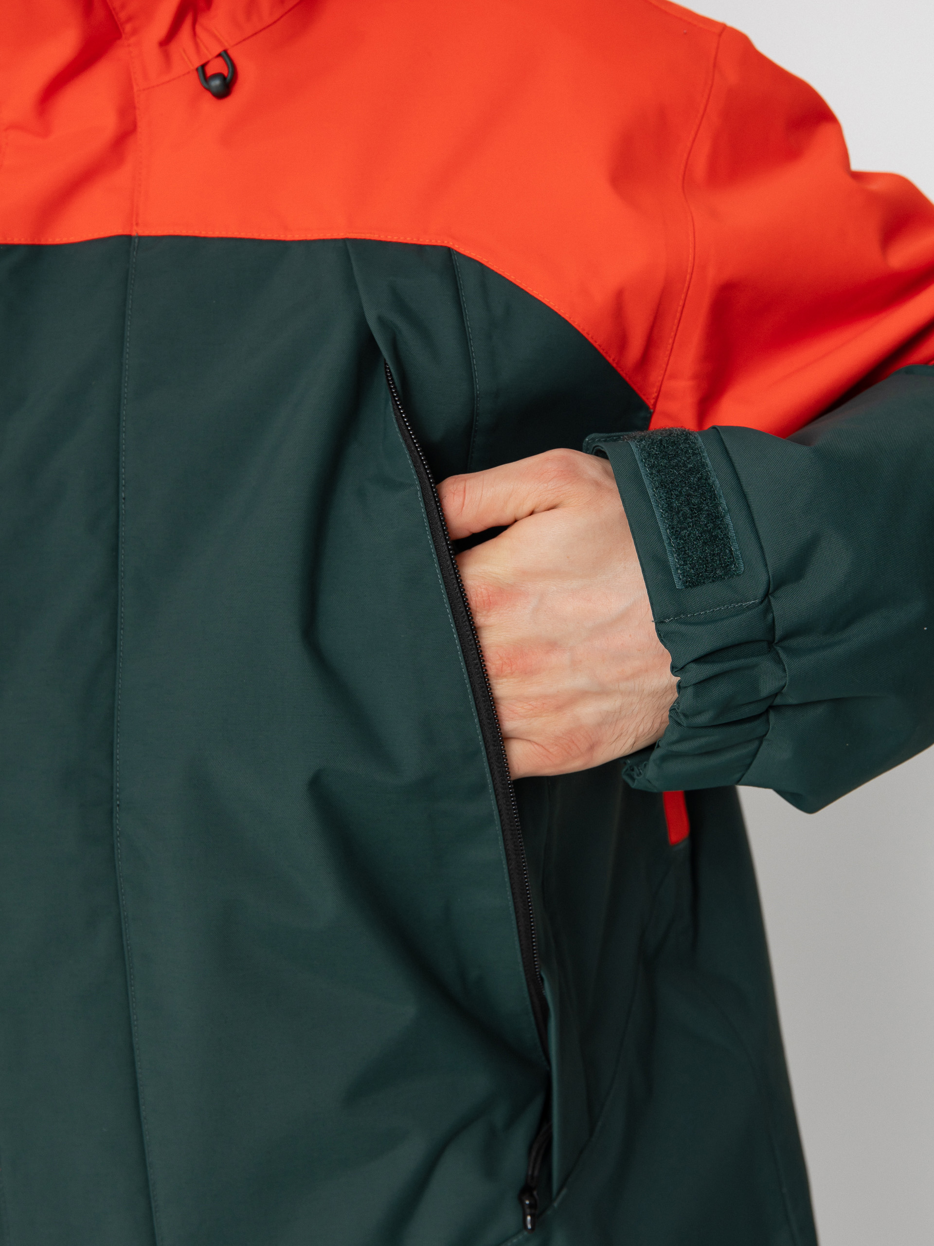 Pánska Snowboardová bunda Vans Mte Hellbound (fiesta/green gables)