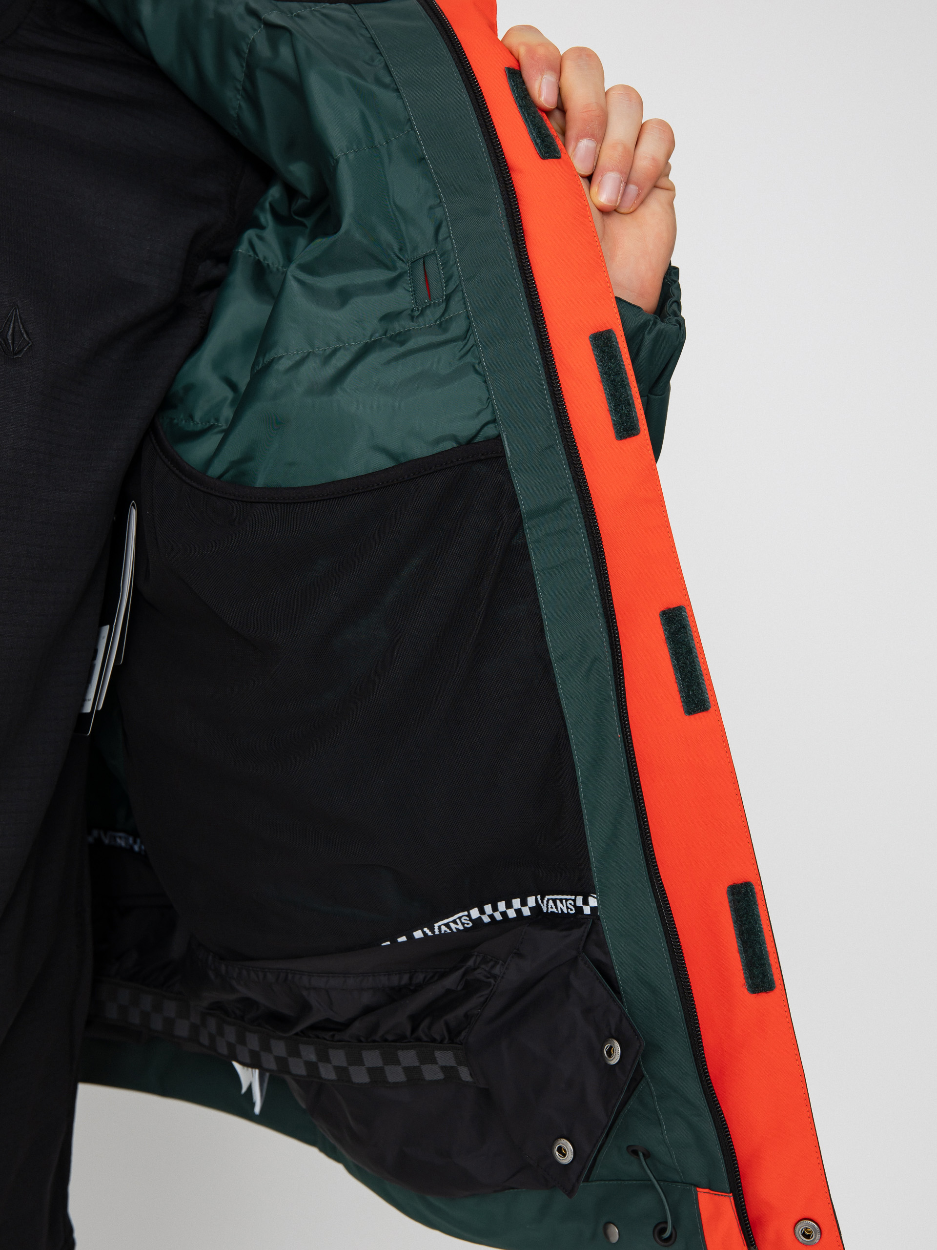 Pánska Snowboardová bunda Vans Mte Hellbound (fiesta/green gables)