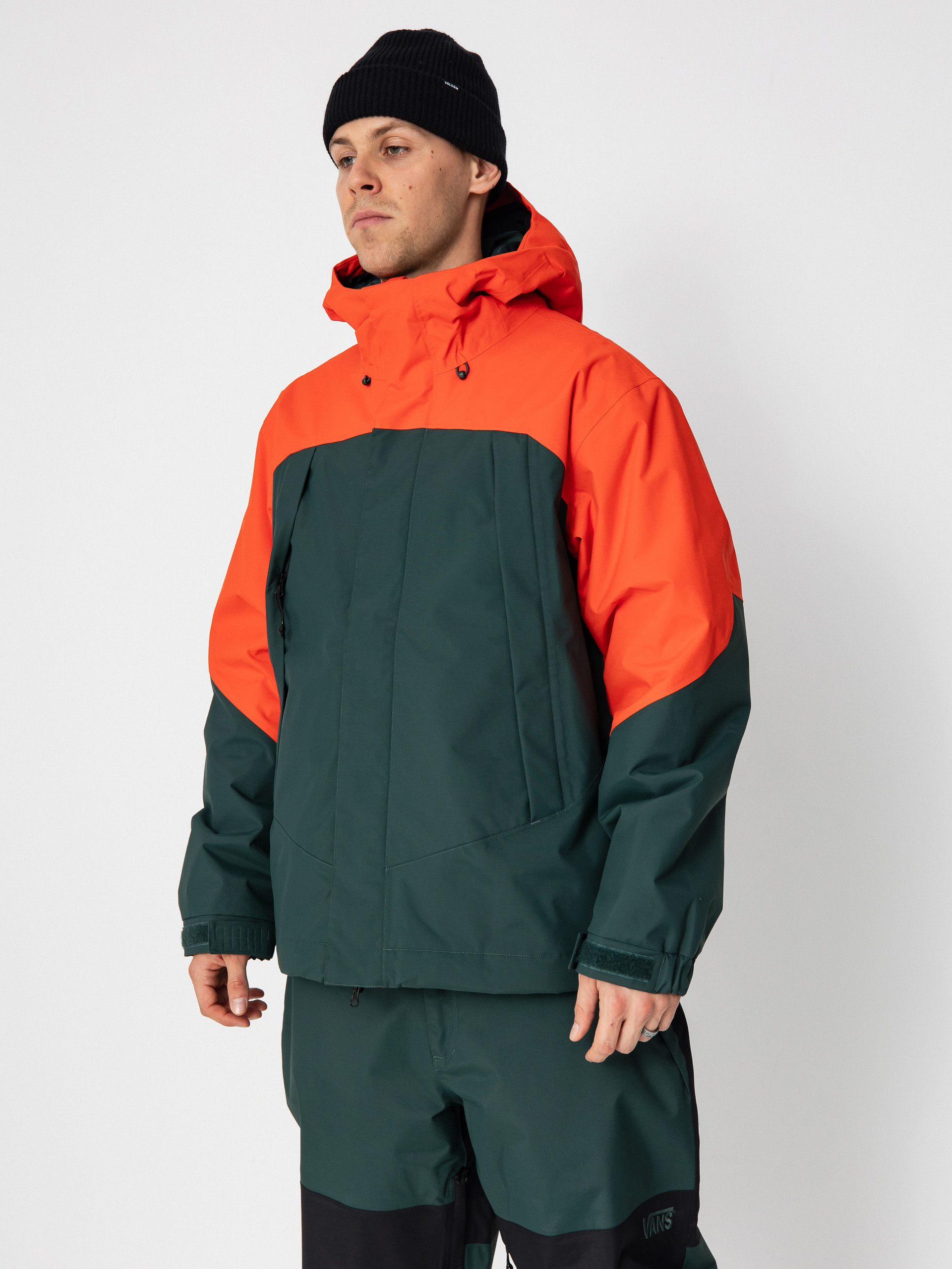 Pánska Snowboardová bunda Vans Mte Hellbound (fiesta/green gables)