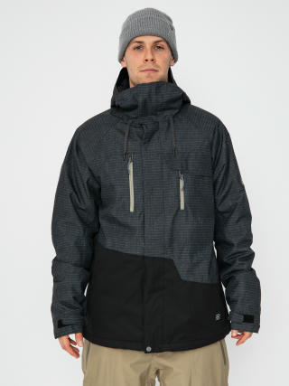 Snowboardová bunda 686 Geo Insulated (black ripstop colorblock)