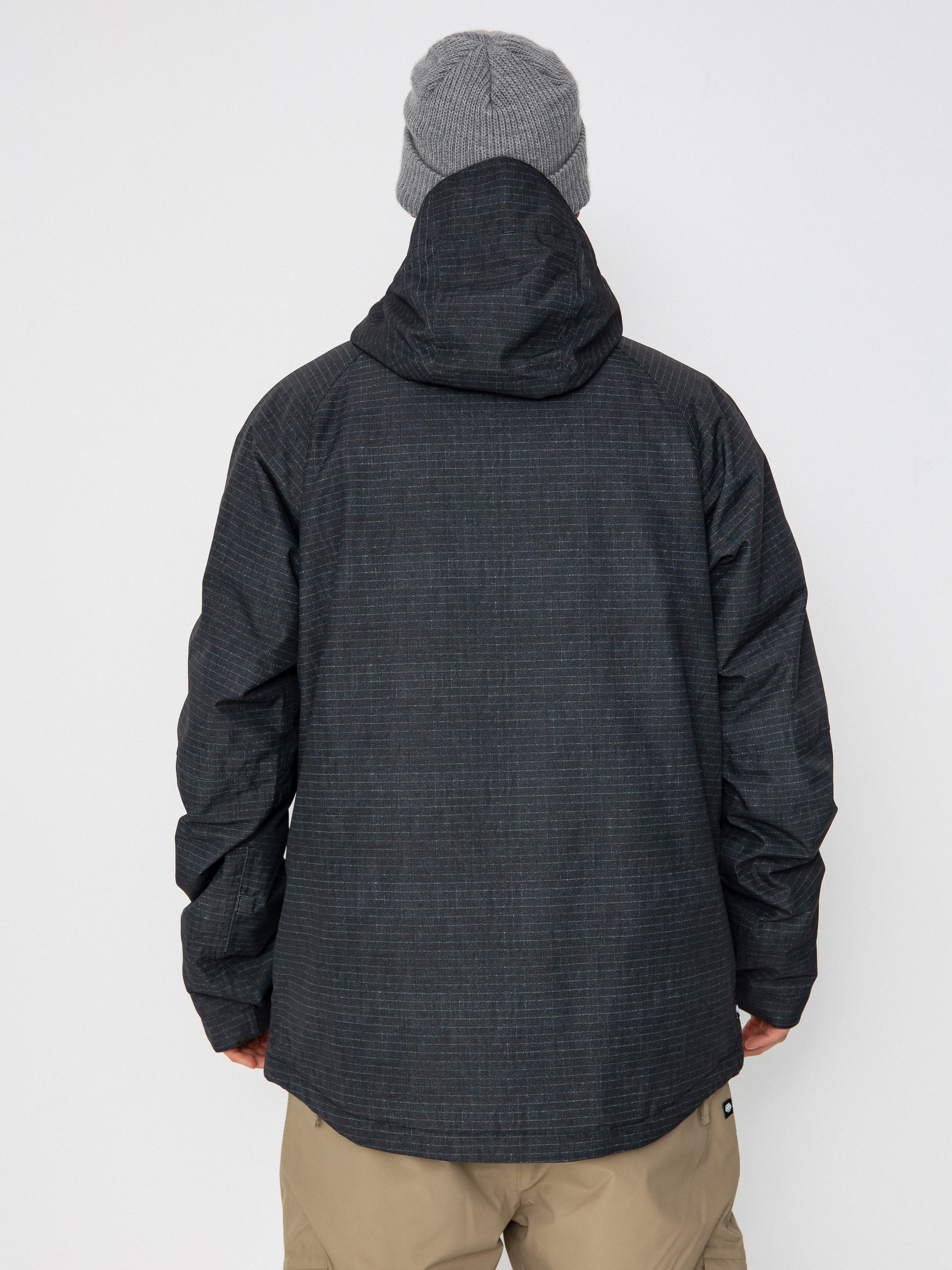 Pánska Snowboardová bunda 686 Geo Insulated (black ripstop colorblock)