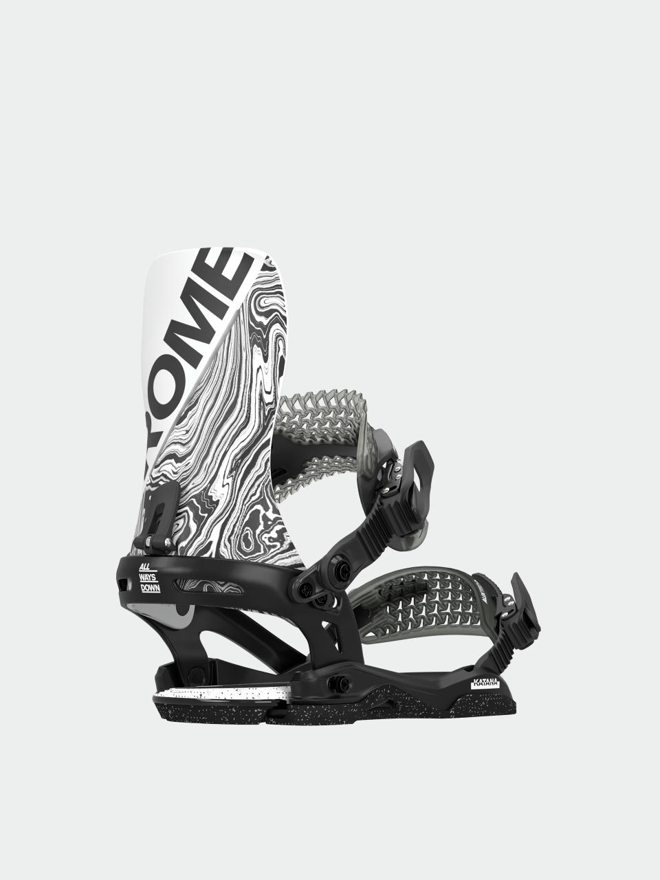 Pánske Snowboardové viazanie Rome Katana (black/white)