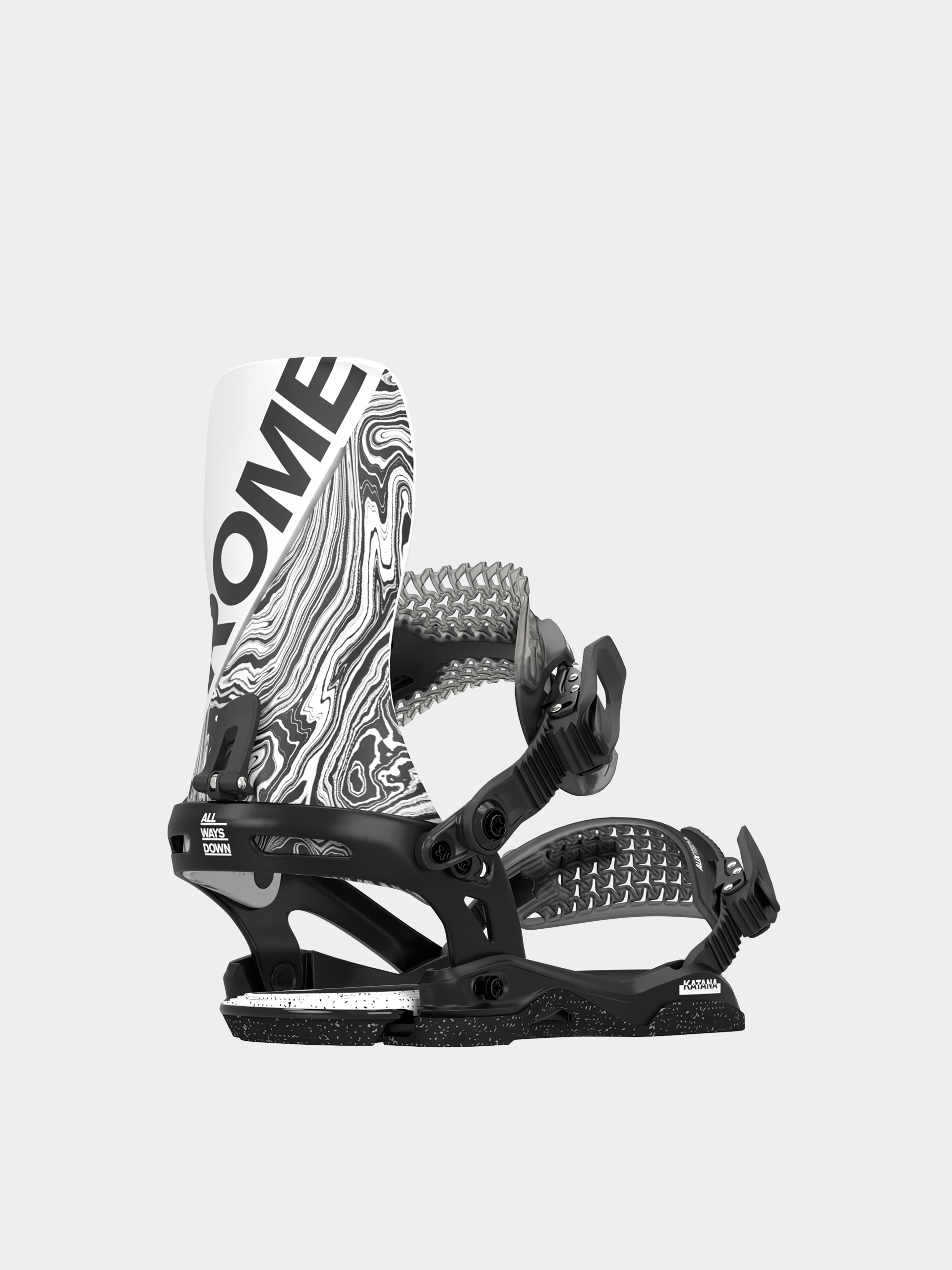 Snowboardové viazanie Rome Katana (black/white)