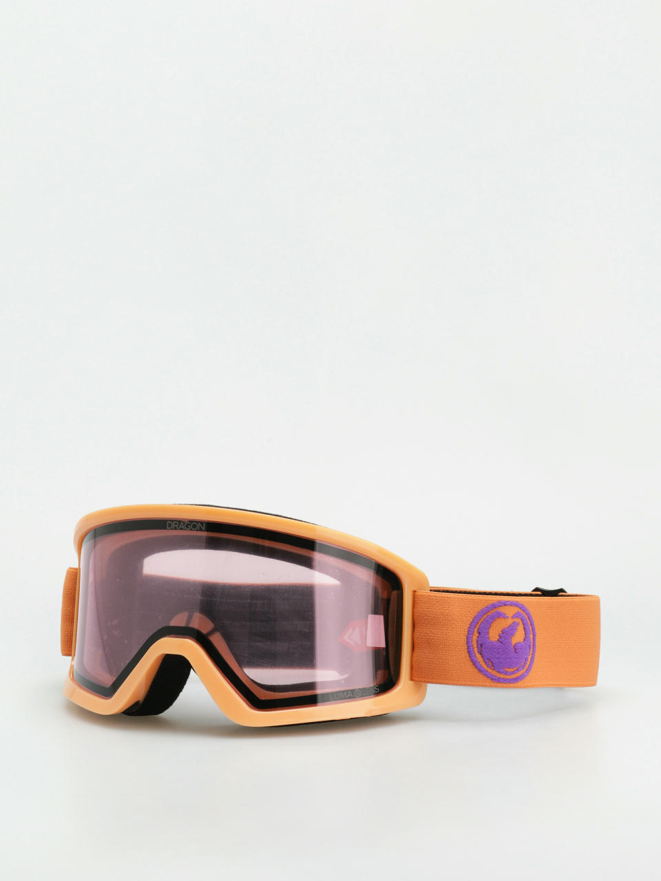 Snowboardové okuliare Dragon DX3 OTG (apricot/lumalens light rose)