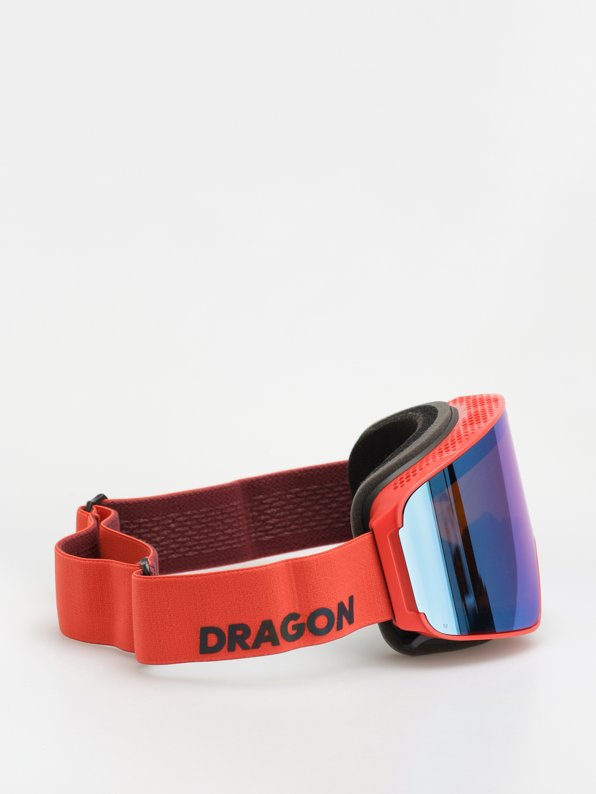 Snowboardové okuliare Dragon NFX MAG OTG (flame/lumalens blue ion+lumalens light rose)