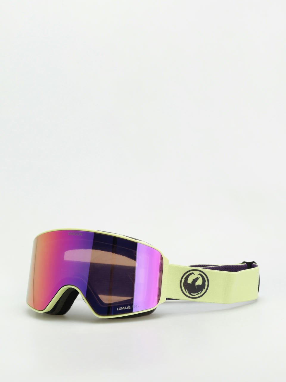 Snowboardové okuliare Dragon NFX MAG OTG (matcha/lumalens purple ion+lumalens midnight)