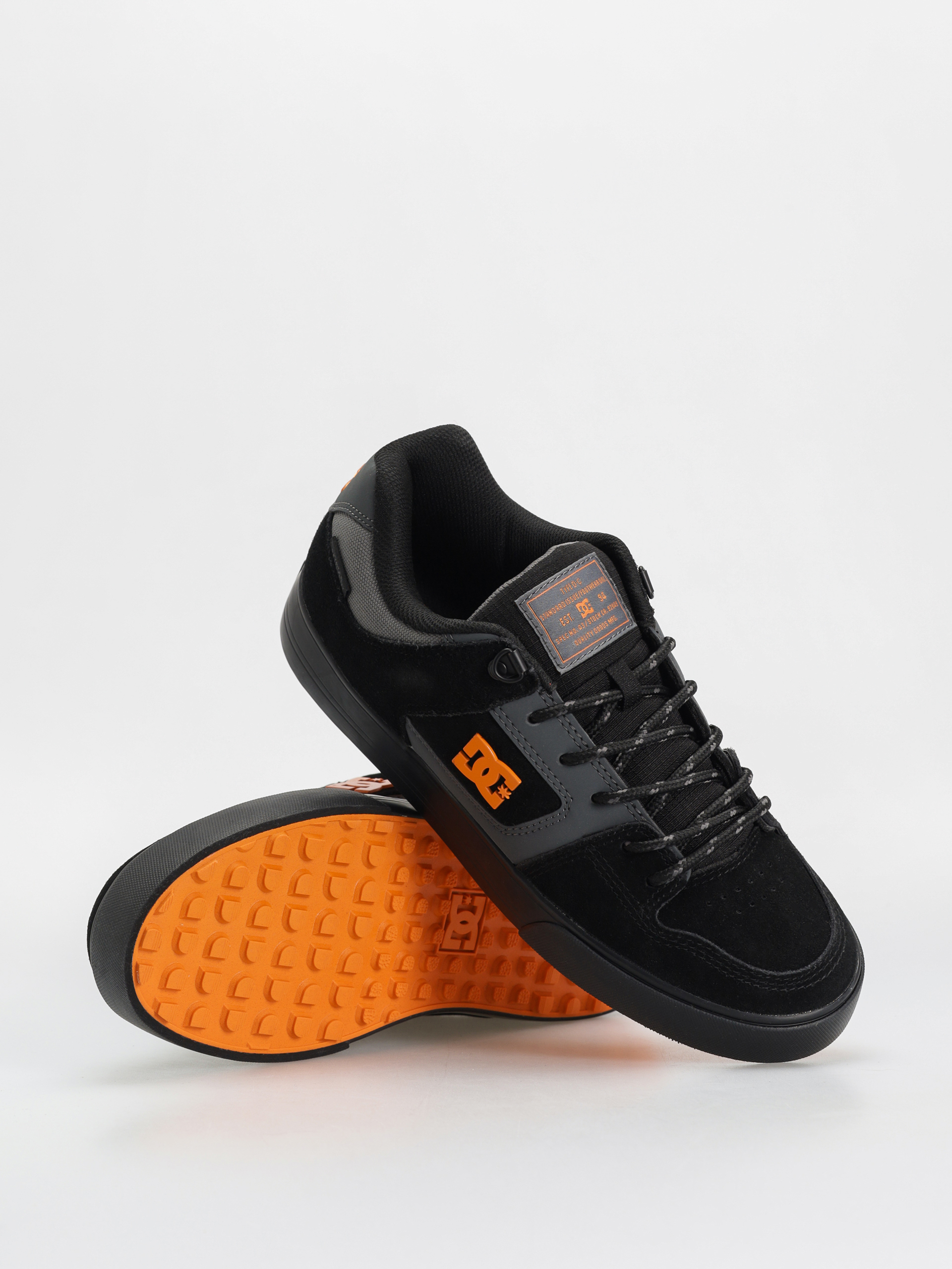 Topánky DC Pure Wnt (grey/black/orange)