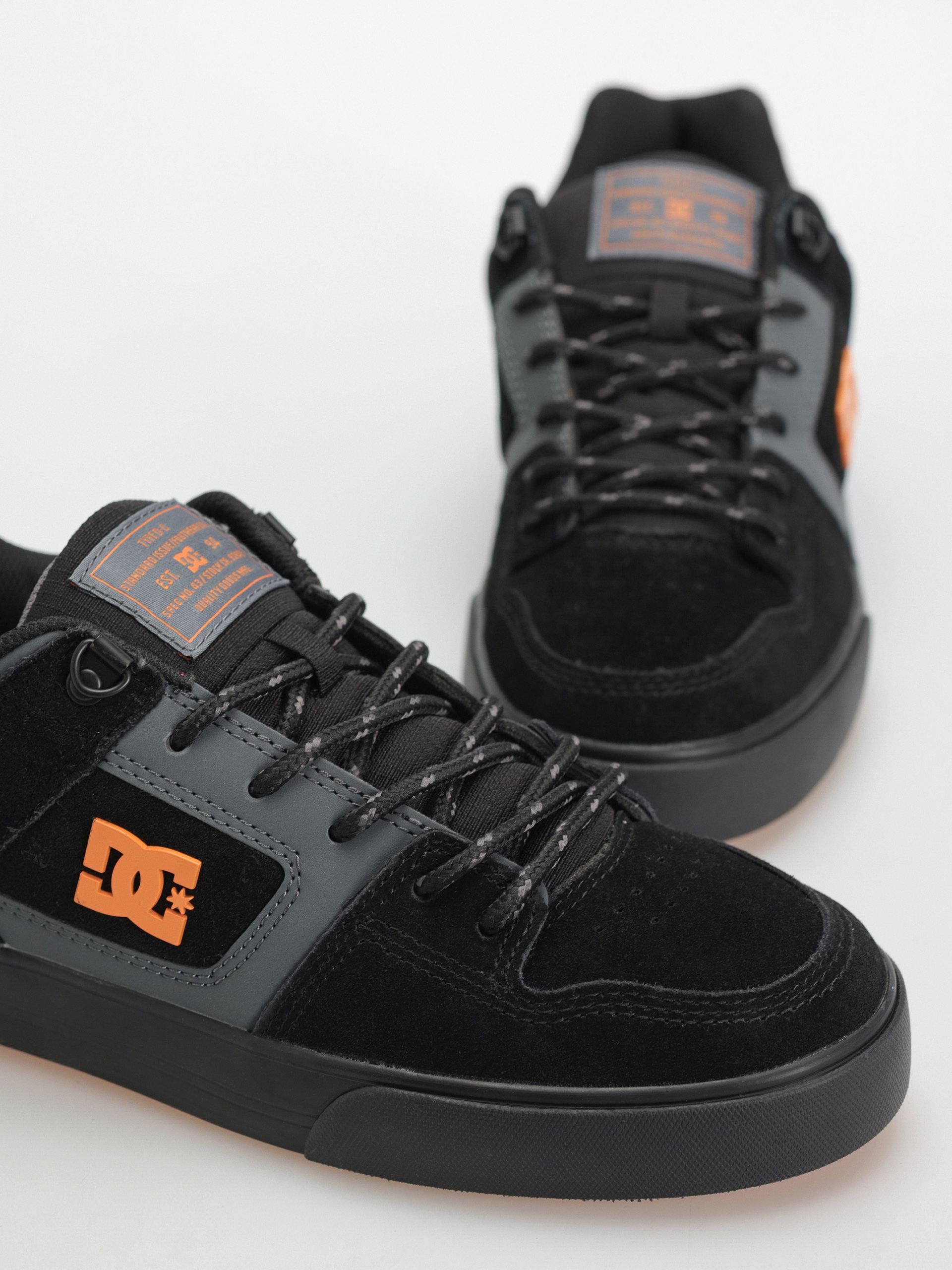 Topánky DC Pure Wnt (grey/black/orange)