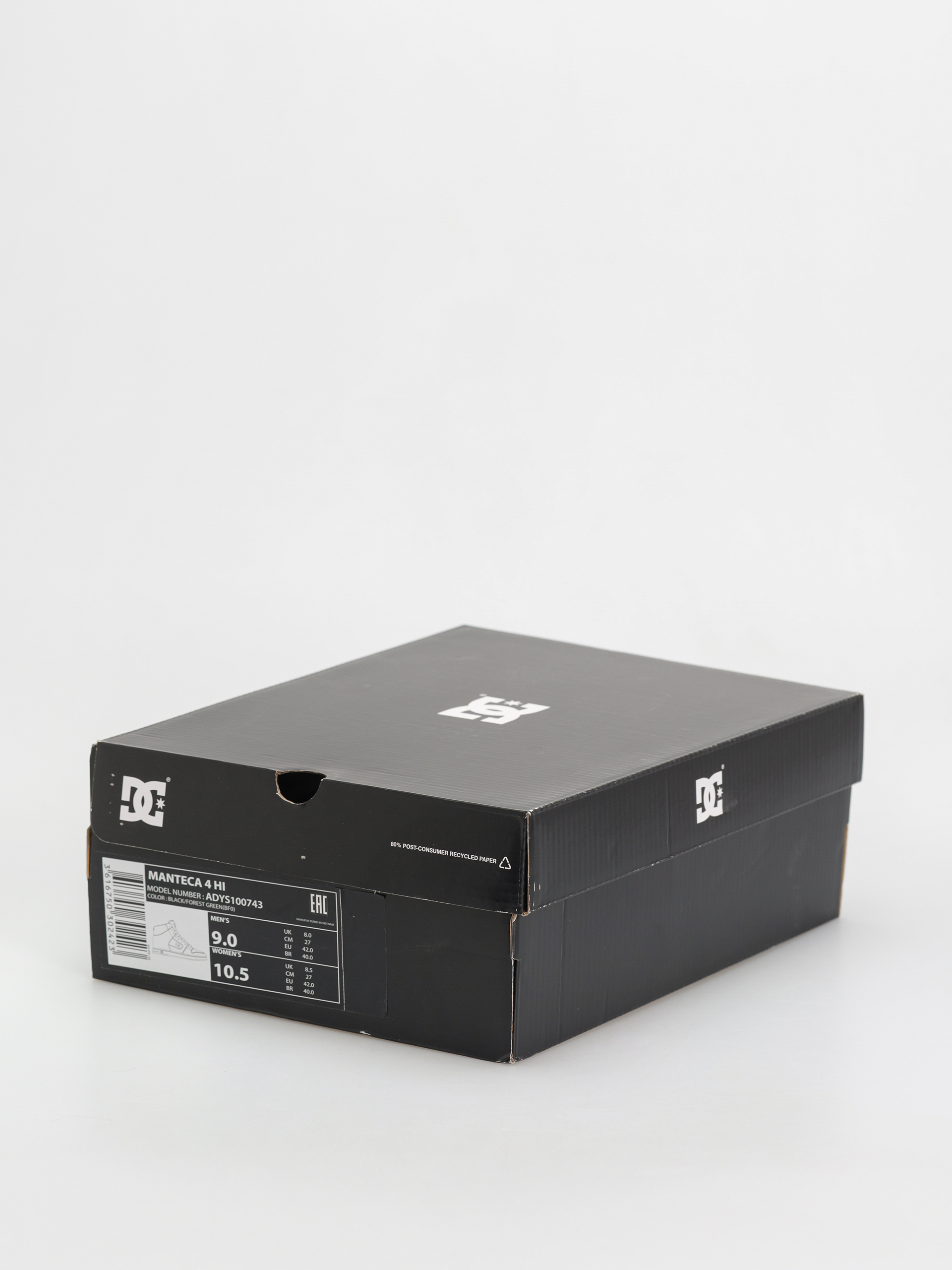 Topánky DC Manteca 4 Hi (black/forest green)