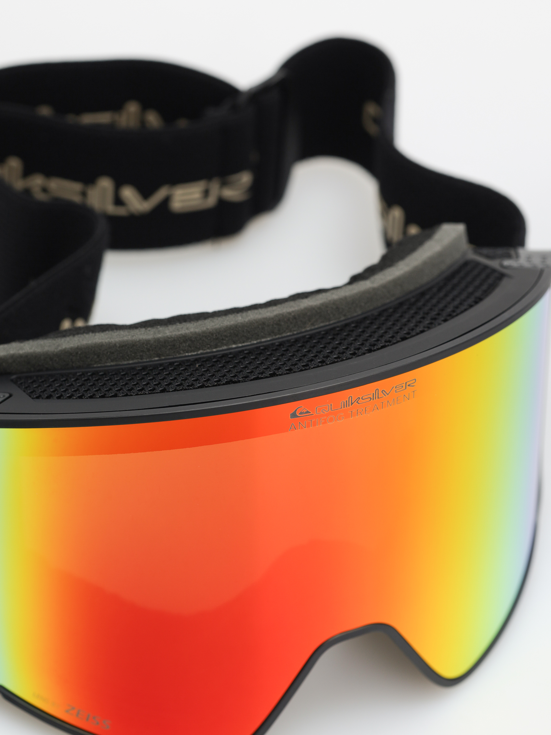 Snowboardové okuliare Quiksilver Storm MG (black clux ml red s3)