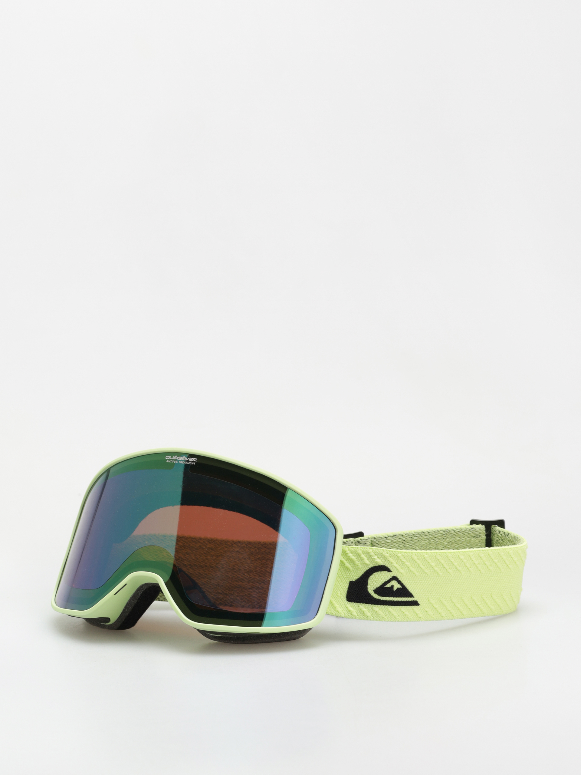 Snowboardovu00e9 okuliare Quiksilver Storm (black celery/green m)
