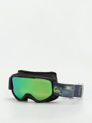 Snowboardové okuliare Quiksilver Little Grom JR (shadow check/green m)