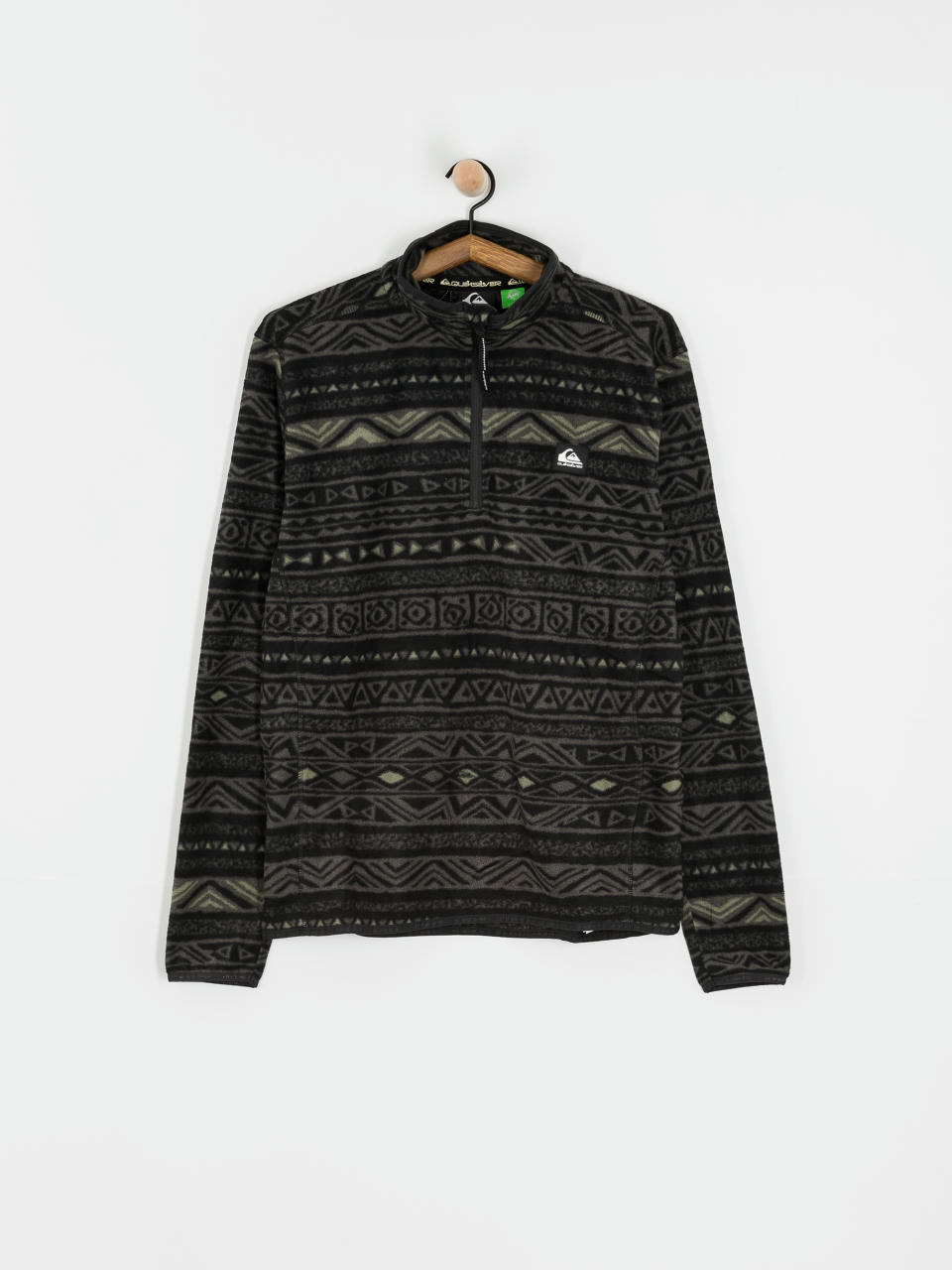 Flísová mikina Quiksilver Aker (tribal heritage blk)