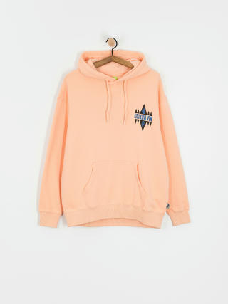 Mikina s kapucňou Quiksilver Good Hope Lake HD (peach parfait)