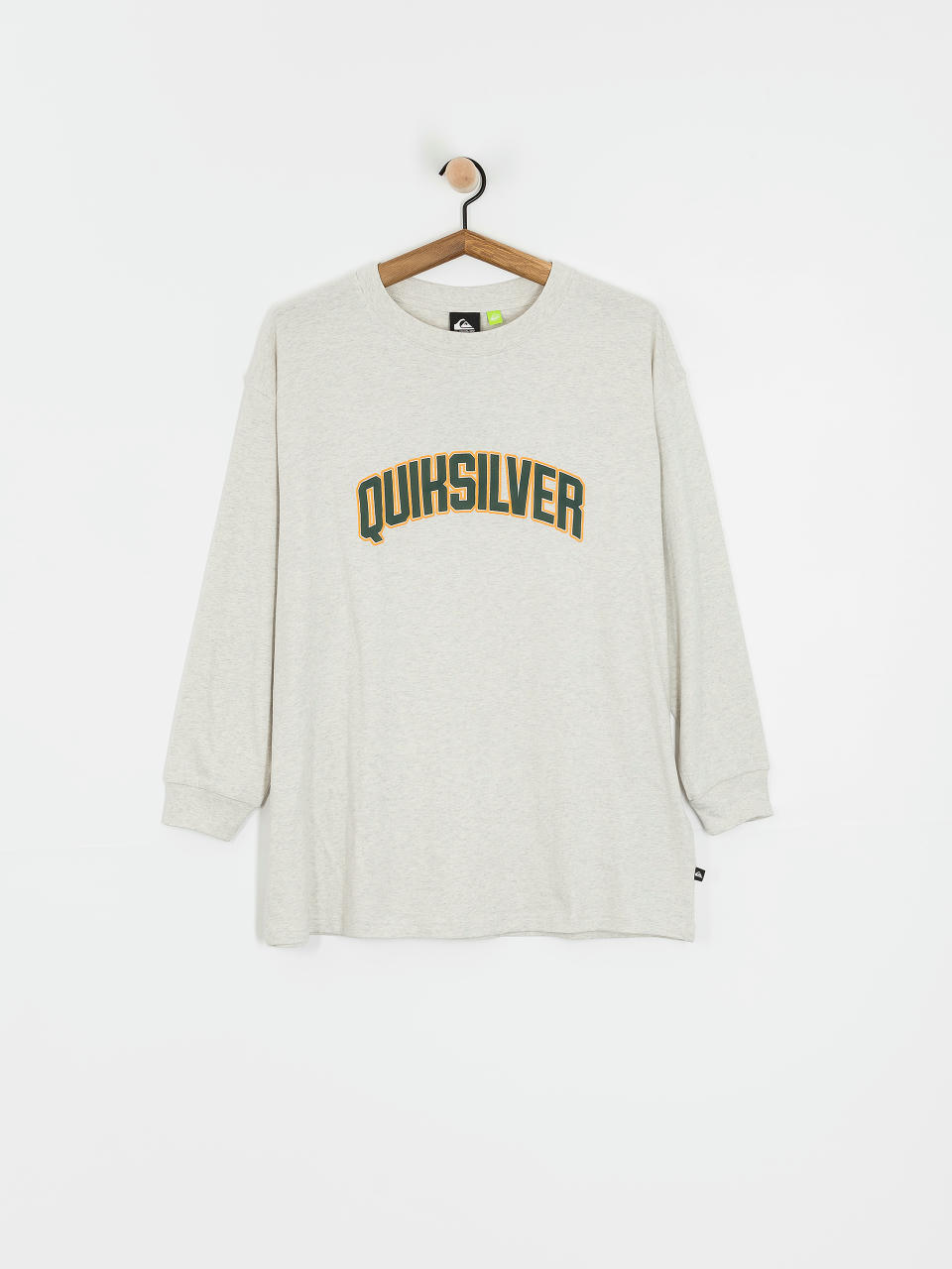 Triko Quiksilver Uni Boyfriend Ls Screen Wmn (athletic heather)