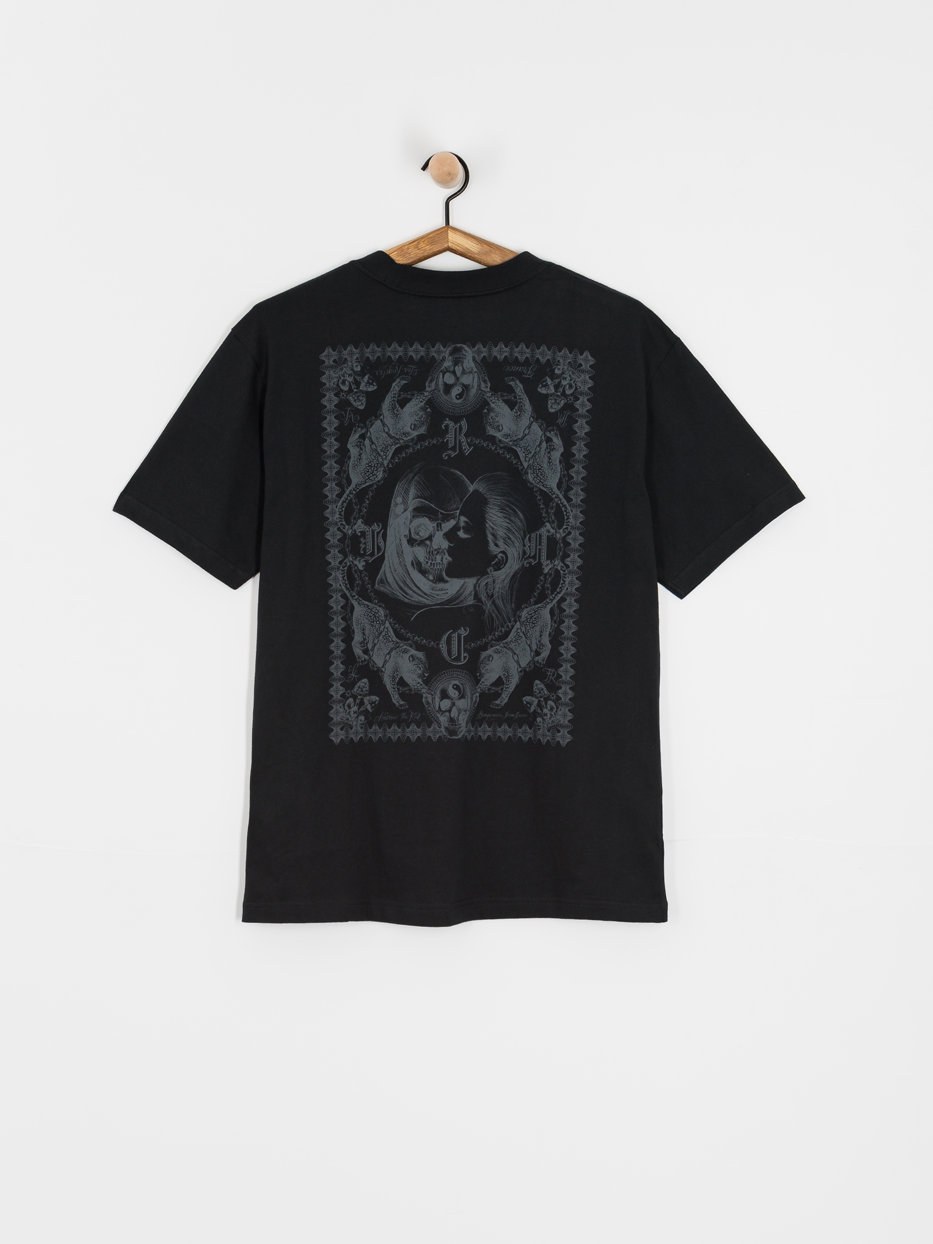 Tričko RVCA Chefs Kiss (black)