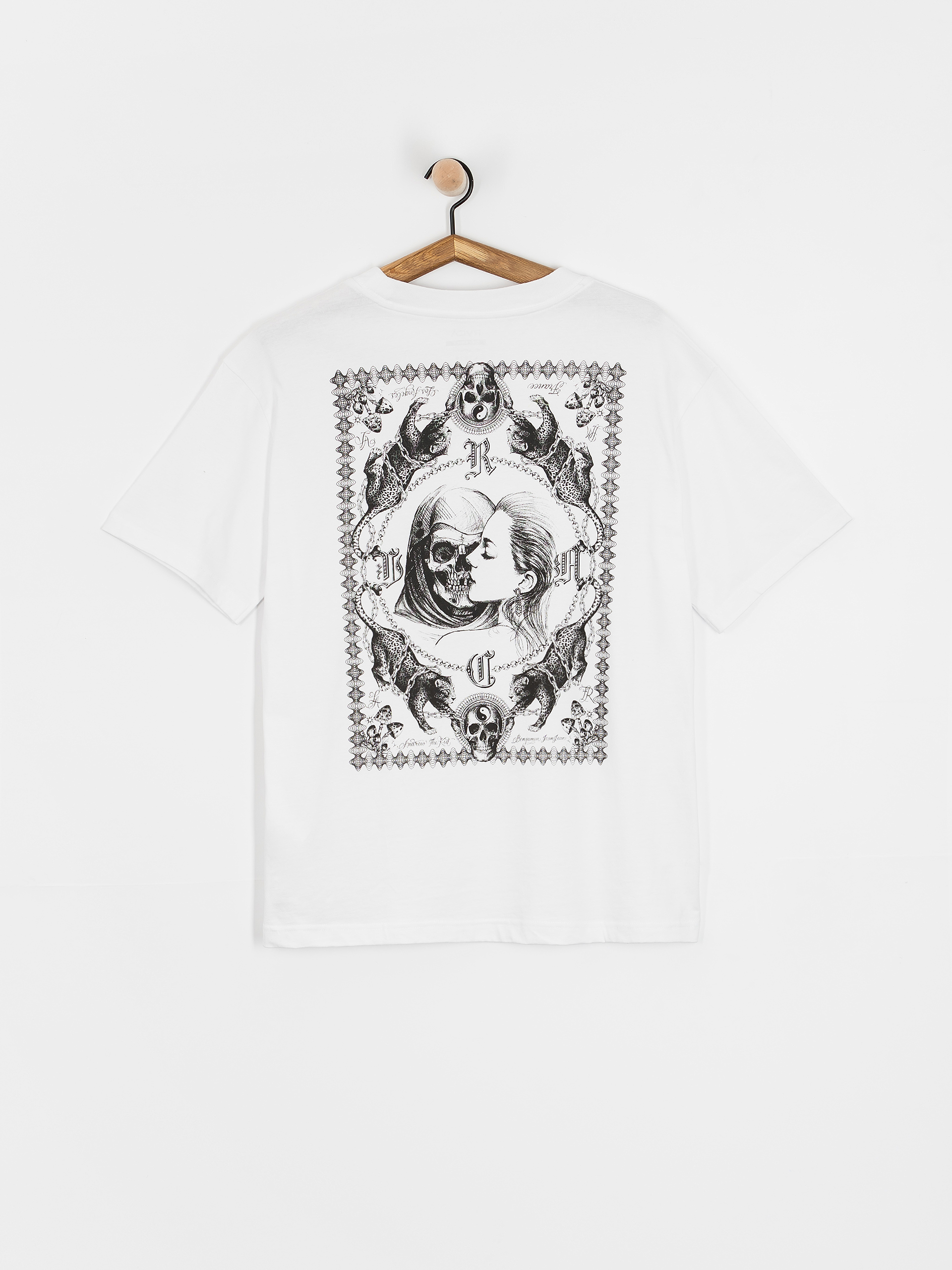 Tričko RVCA Chefs Kiss (white)