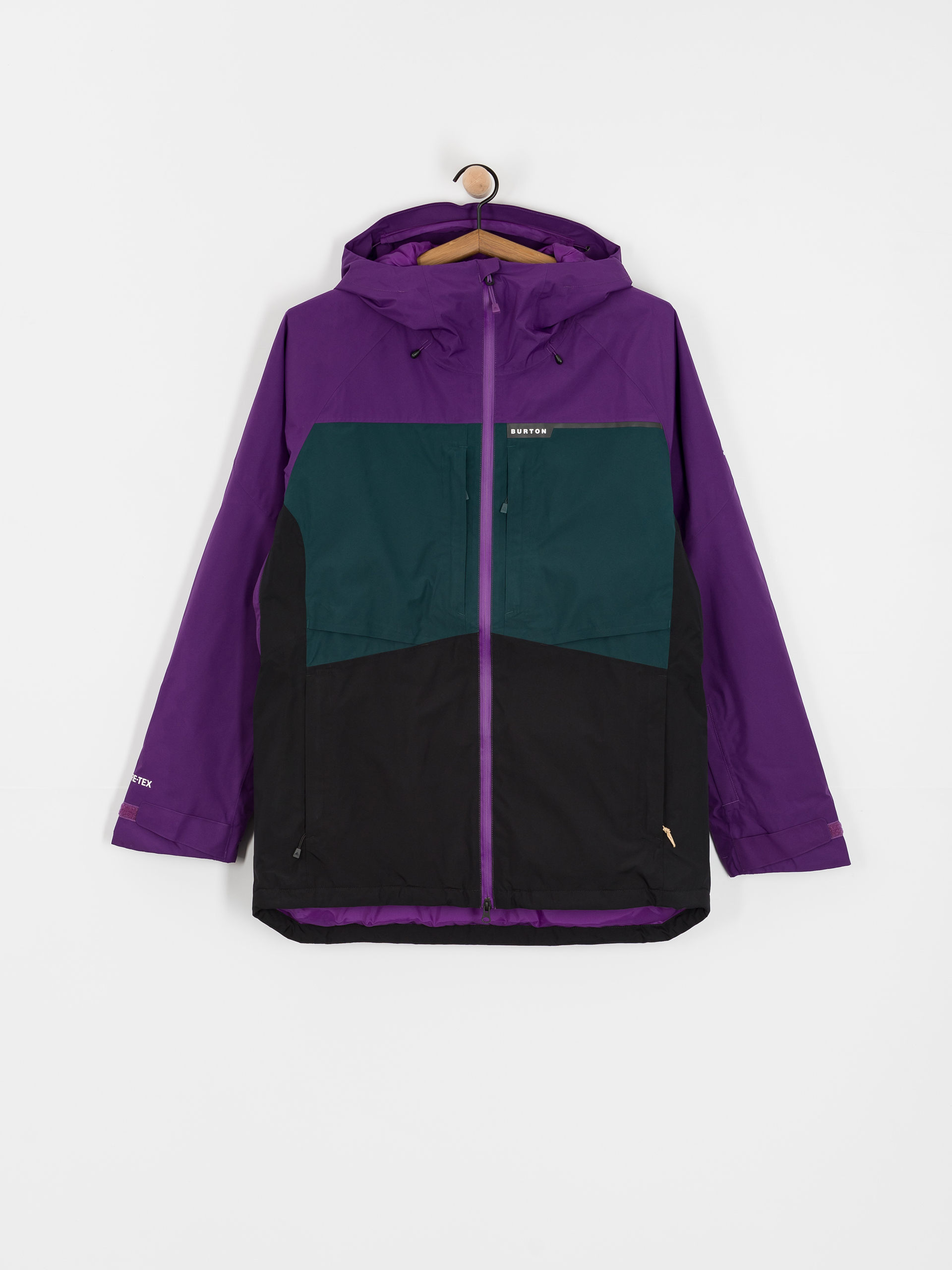 Pánska Snowboardová bunda Burton Pillowline Gore Tex (impprl/depemd/trublk)