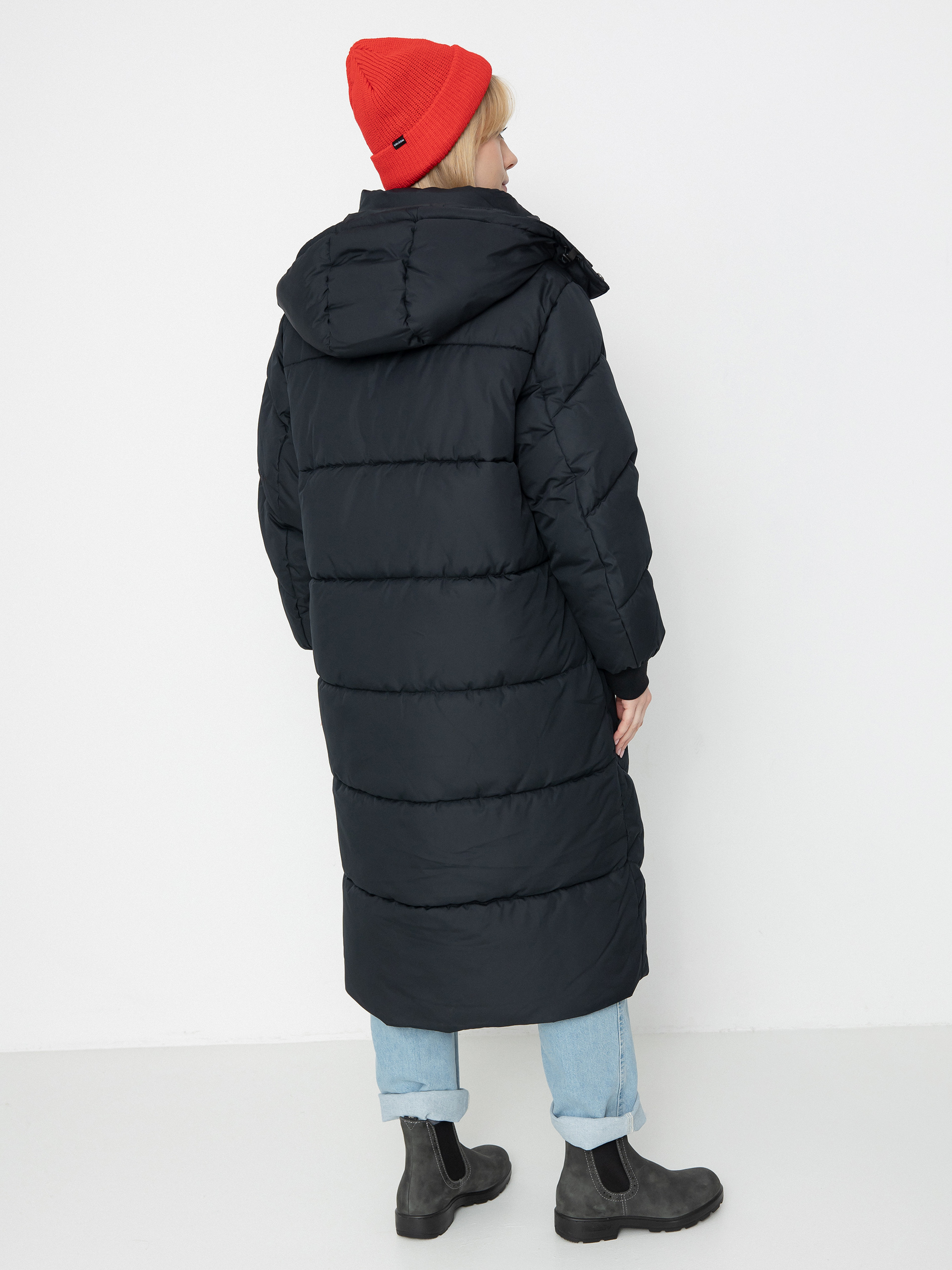 Bunda Volcom Alldaylong Puff Wmn (black)