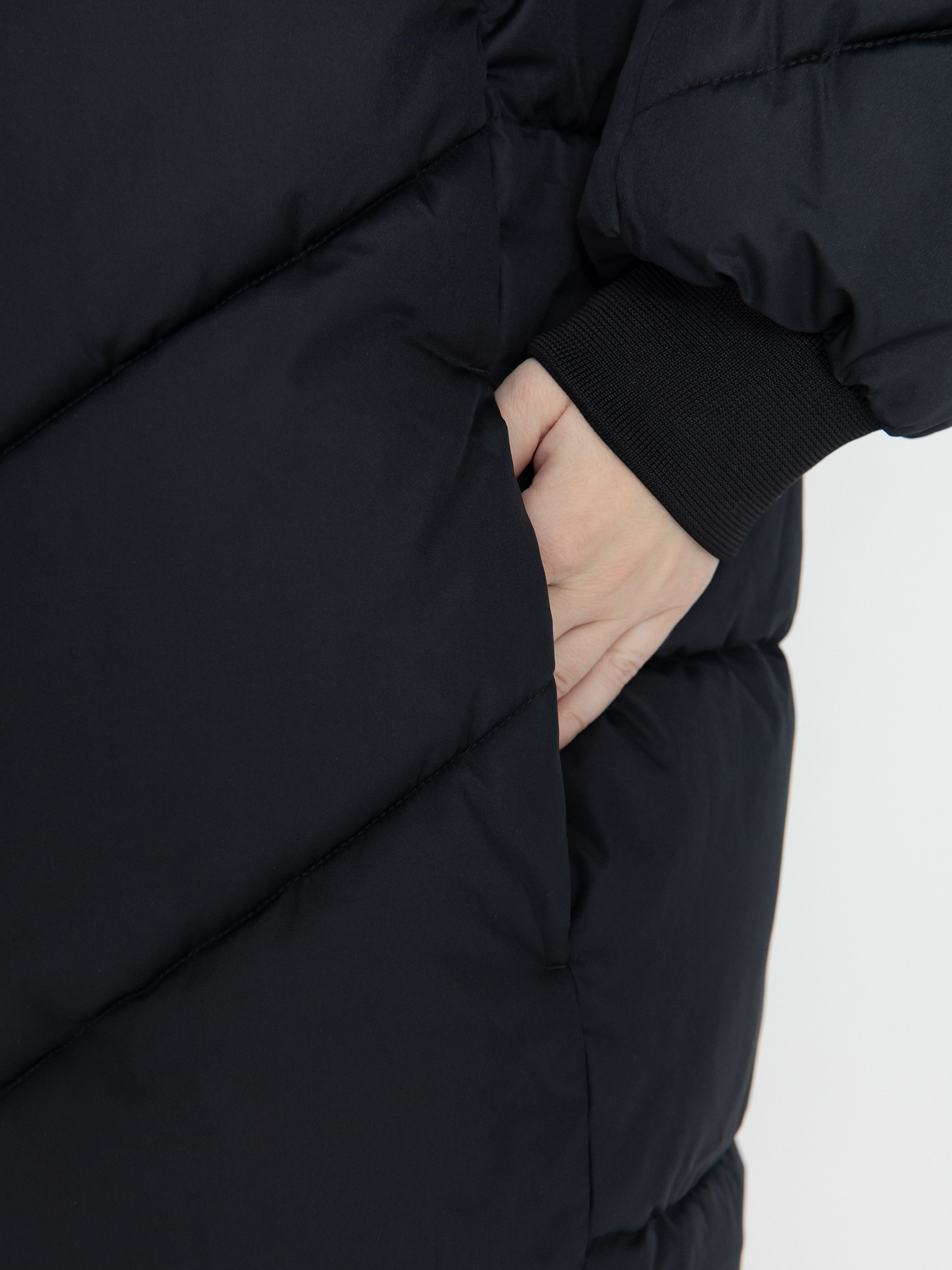 Bunda Volcom Alldaylong Puff Wmn (black)