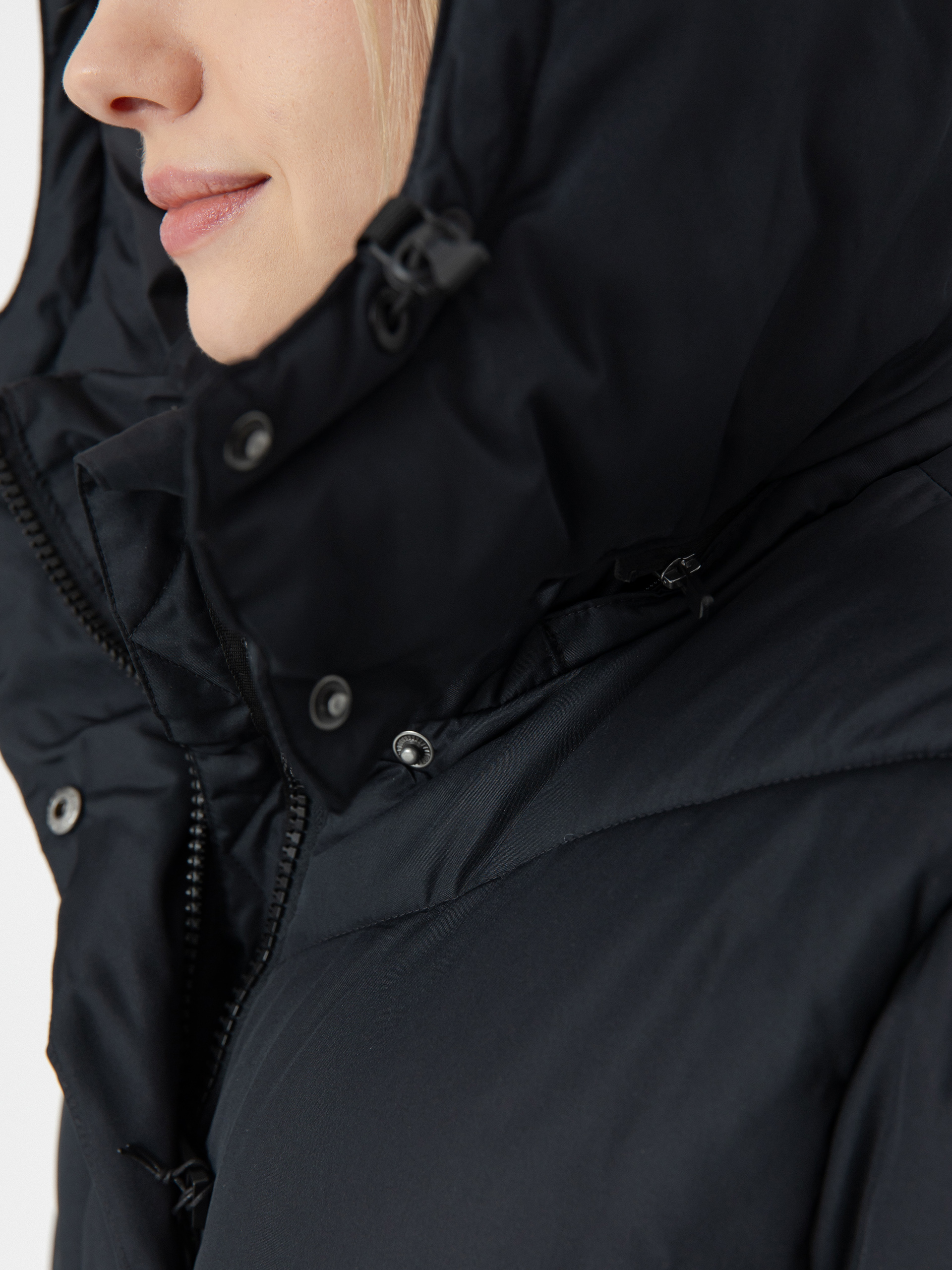 Bunda Volcom Alldaylong Puff Wmn (black)