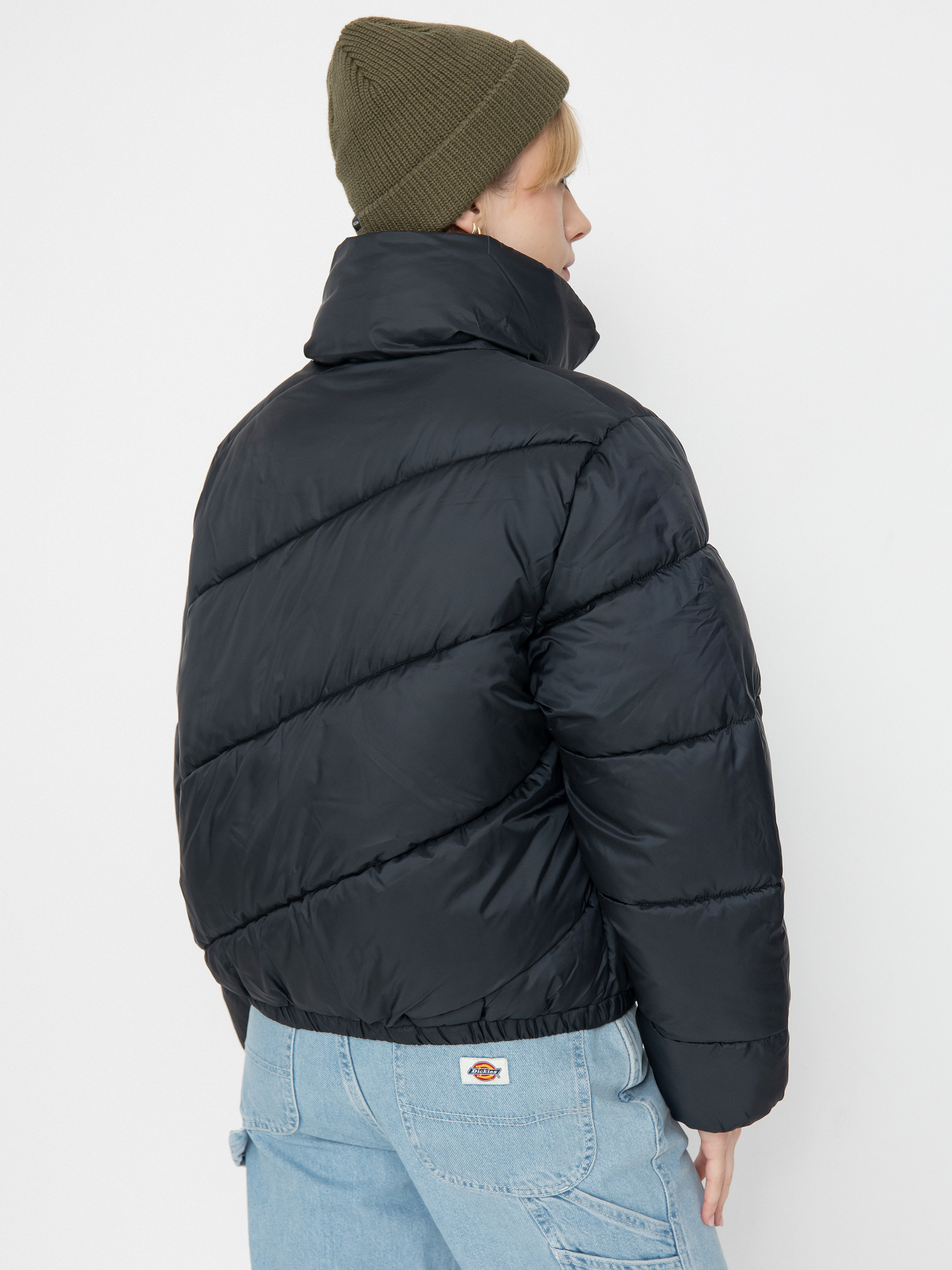 Bunda Volcom Stone Sense Reversible Puff Wmn (black)