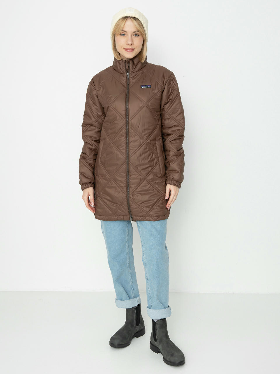 Bunda Patagonia Pine Bank Insulated Parka Wmn (molasses brown)